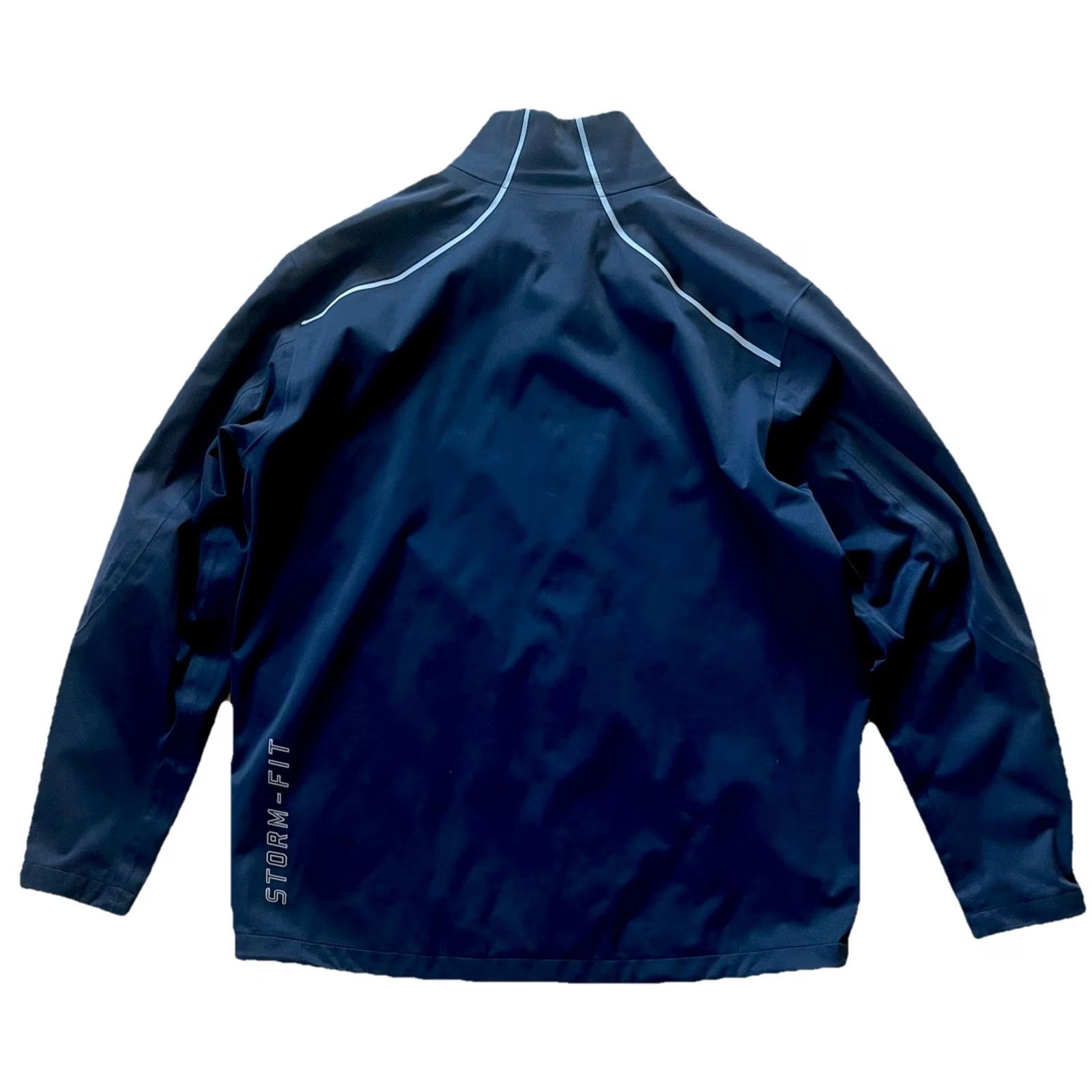 Nike Nike Swoosh Black Storm-Fit 10 Full Zip Windbreaker Jacket Men Large Size US L / EU 52-54 / 3 - 5 Thumbnail