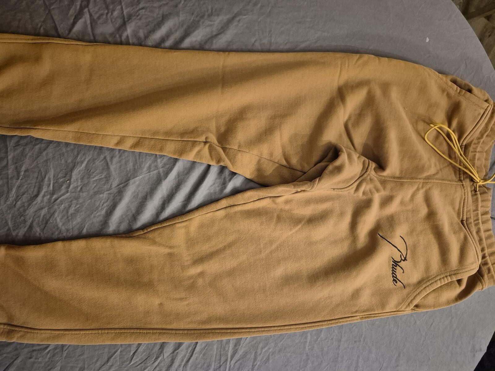 Rhude Rhude Tan Sweatpants Size Large BNWT Size US 34 / EU 50 - 1 Thumbnail