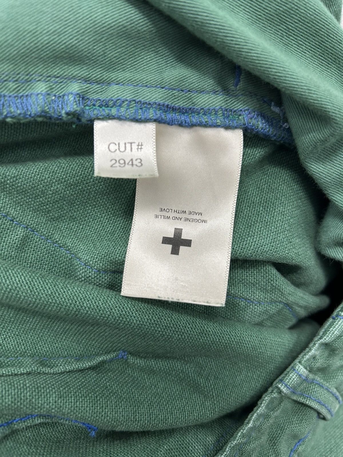 Imogene + Willie Imogene and Willie clarke canvas work pants in spruce Size 29" - 4 Thumbnail