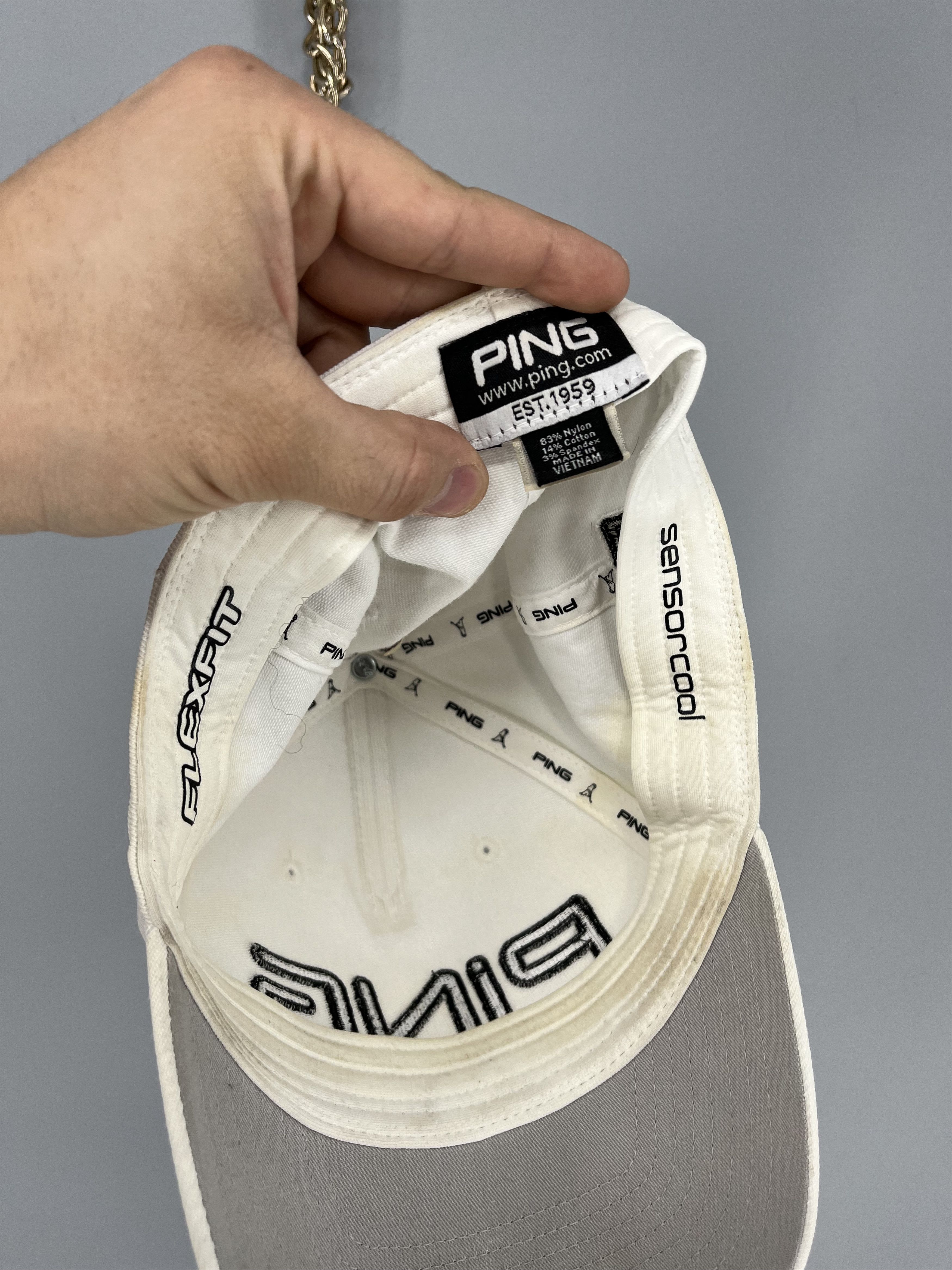 PING × Vintage Vintage Ping Cap Streetwear Big Logo Style Size ONE SIZE - 6 Thumbnail