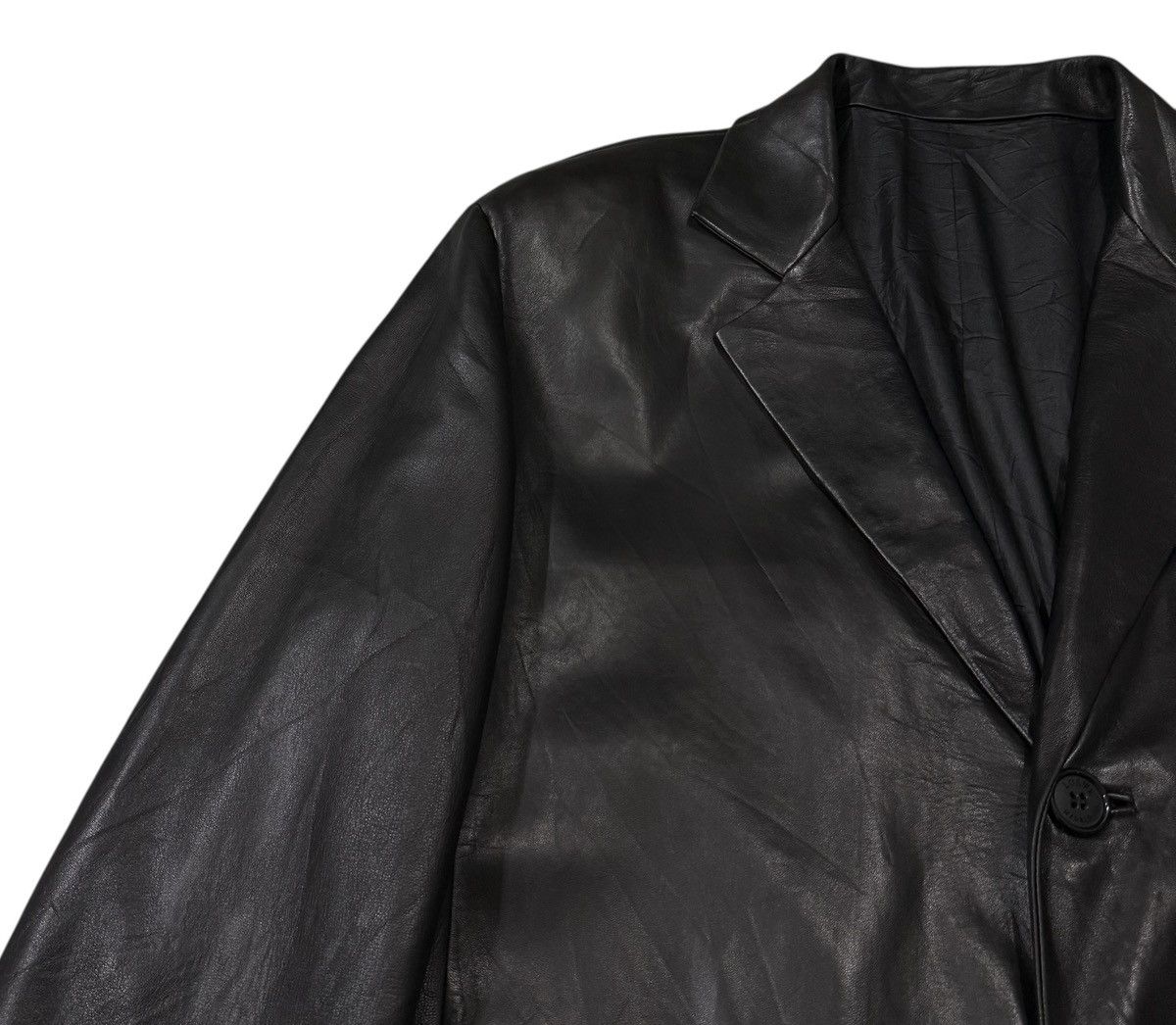 Loewe Vintage Loewe Madrid Lamb Leather Buttons Jacket Size US M / EU 48-50 / 2 - 6 Thumbnail