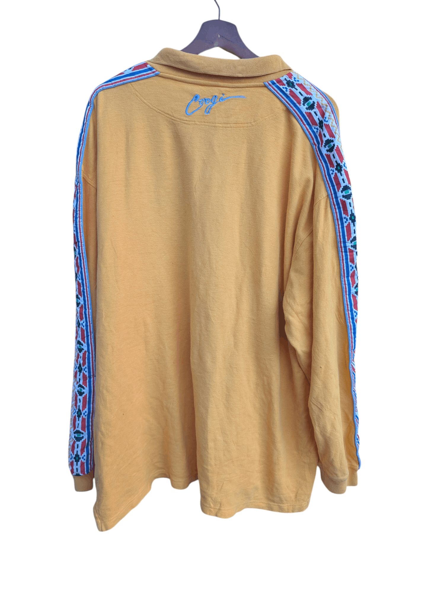 Coogi Vintage Coogi Navajo Long Sleeve Tee Size US XXL / EU 58 / 5 - 2 Thumbnail