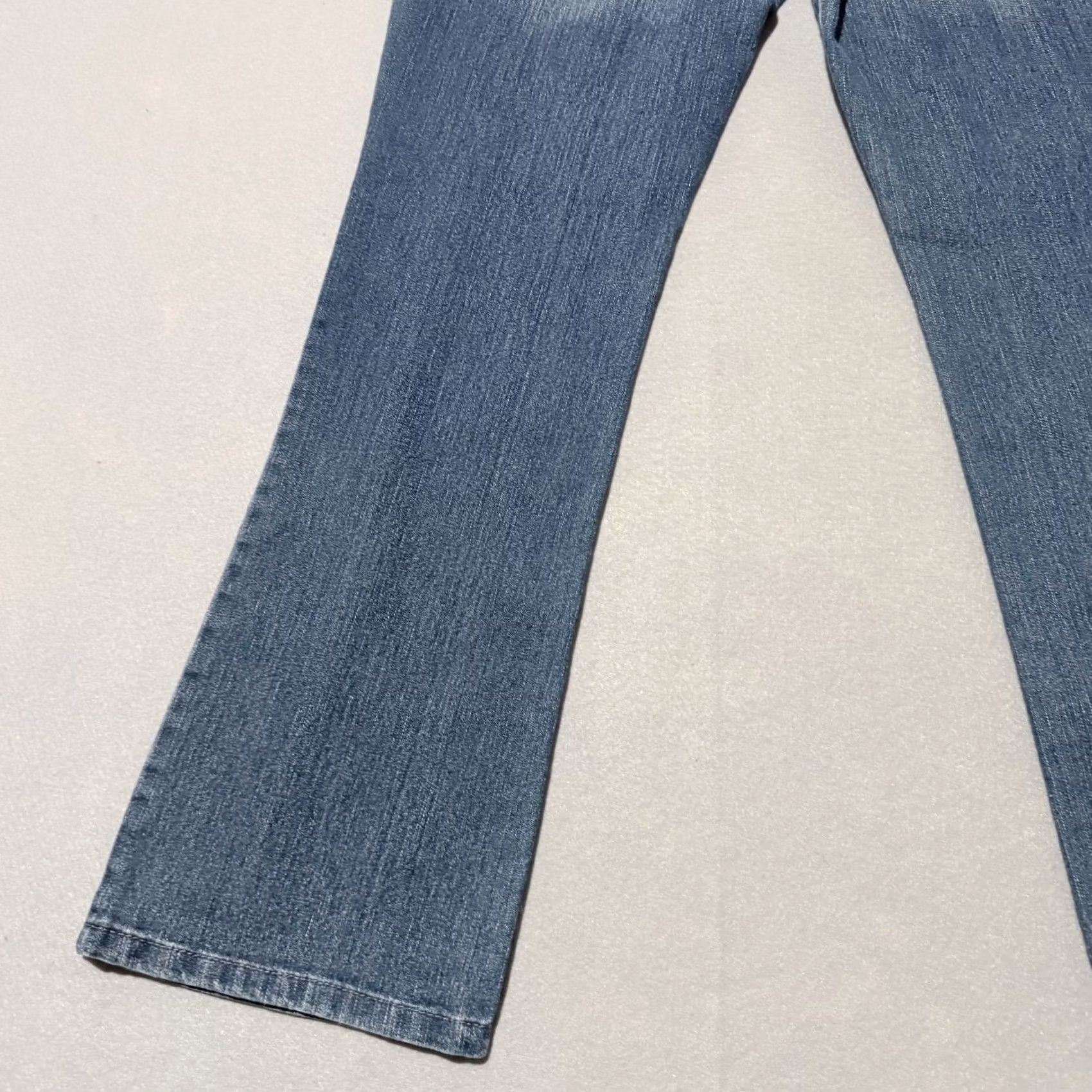 Gloria Vanderbilt Gloria Vanderbilt Jeans Women's Bootcut Blue 8P Denim Zip-Fly 5-Pocket Solid Mid Rise Vintage 90s Mens Womens Girls 8P Size 30" / US 8 / IT 44 - 7 Thumbnail
