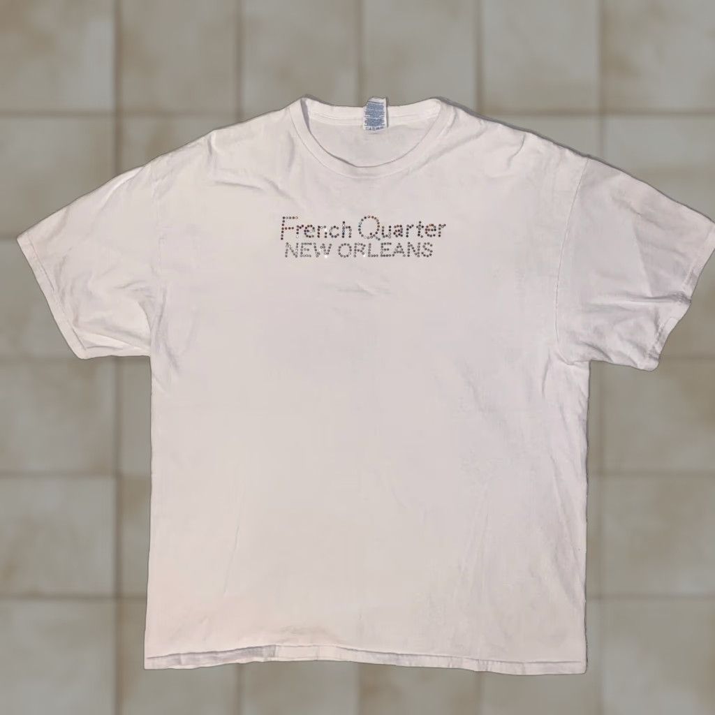 Delta Delta Shirt White T-Shirt Logo XL, Crew Neck, Short Sleeve, Jersey, Cotton, Regular Fit, Casual, Basic, Women Size XL / US 12-14 / IT 48-50 - 1 Thumbnail