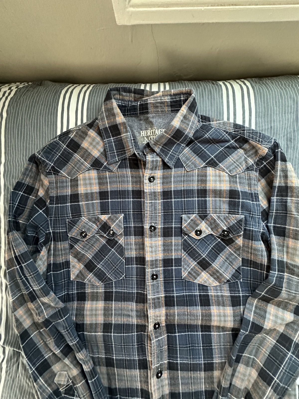 Vintage Vintage Grey Flannel Size US M / EU 48-50 / 2 - 2 Thumbnail