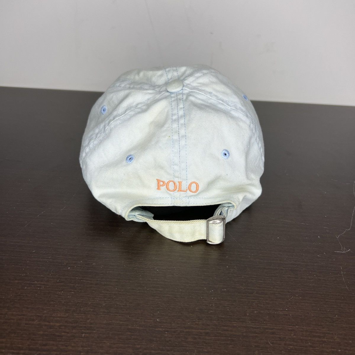 Polo Ralph Lauren × Ralph Lauren × Vintage Polo Ralph Lauren Cap Hat Pony Logo Baby Blue Size ONE SIZE - 4 Thumbnail