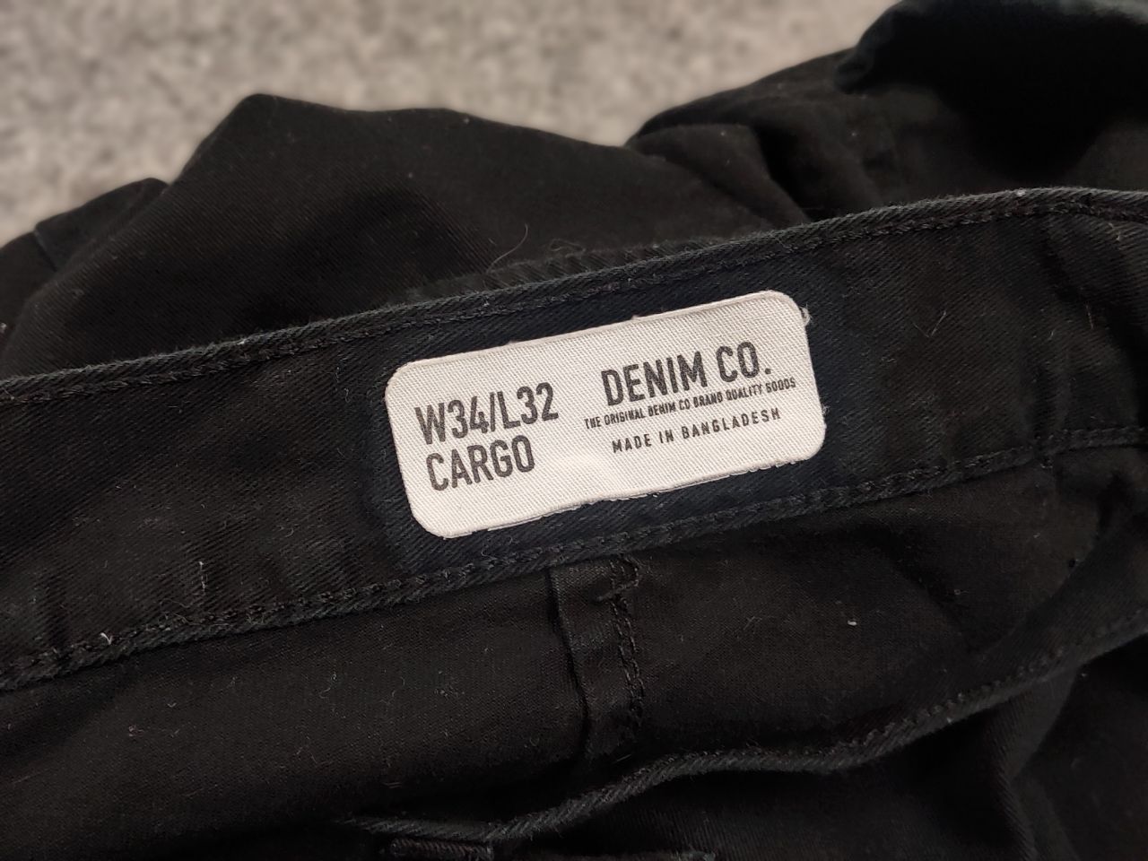 Japanese Brand Vintage 90's Japanese Black Military Cargo Casual Pants Size US 34 / EU 50 - 9 Thumbnail