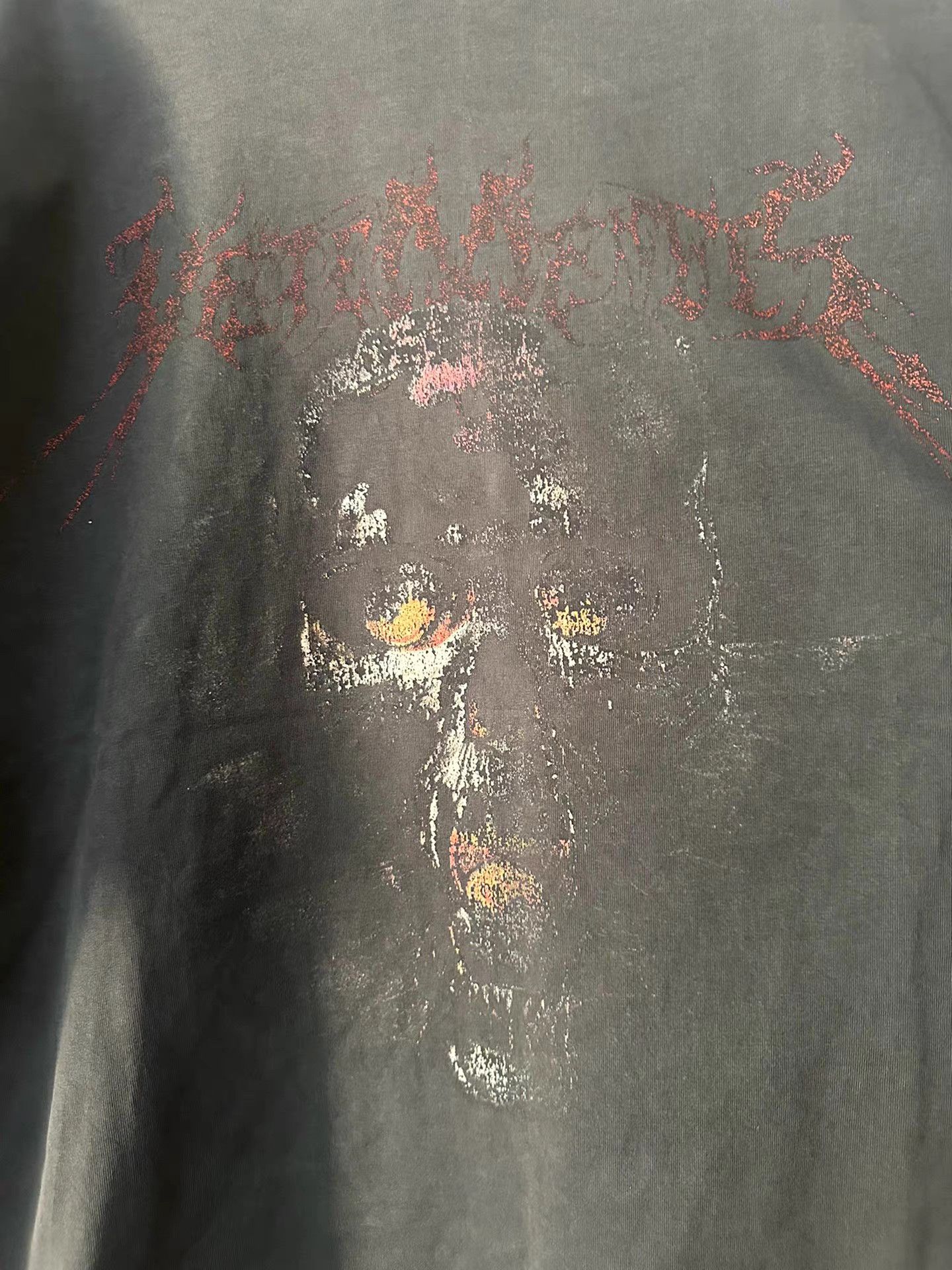 Vetements Vetements 18ss Front Ghost Face Tee Size US S / EU 44-46 / 1 - 3 Thumbnail