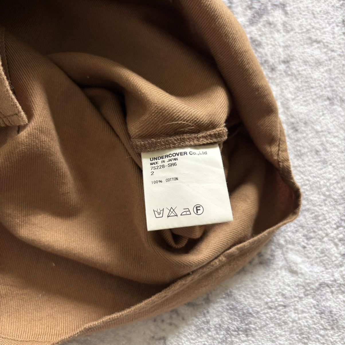 Undercover Undercover SS07 “Purple” Button Up Shirt Brown | Size 2 Size US M / EU 48-50 / 2 - 8 Thumbnail