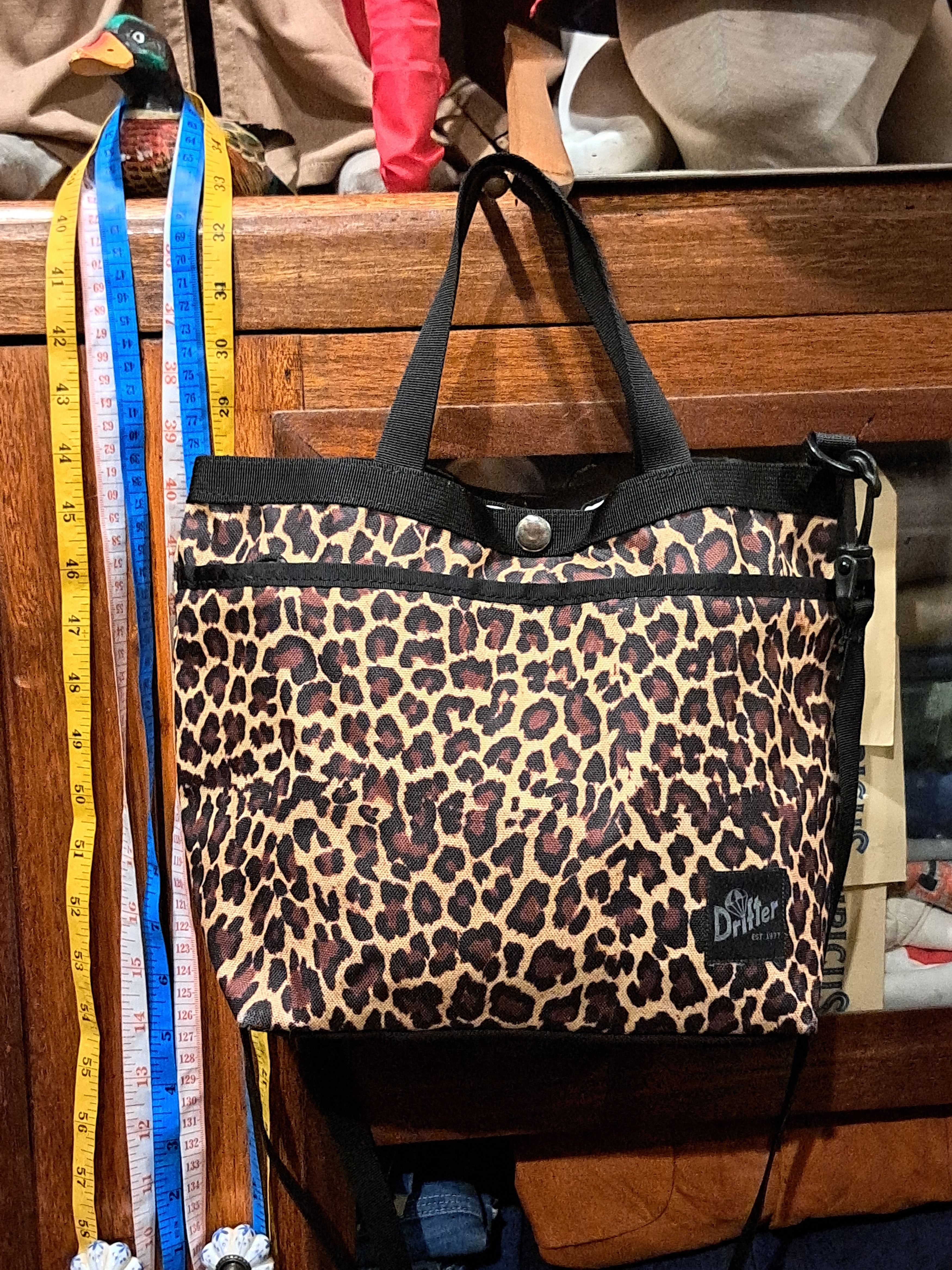 DRIFTER Ships x Drifter leopard Tote bag Size ONE SIZE - 1 Thumbnail