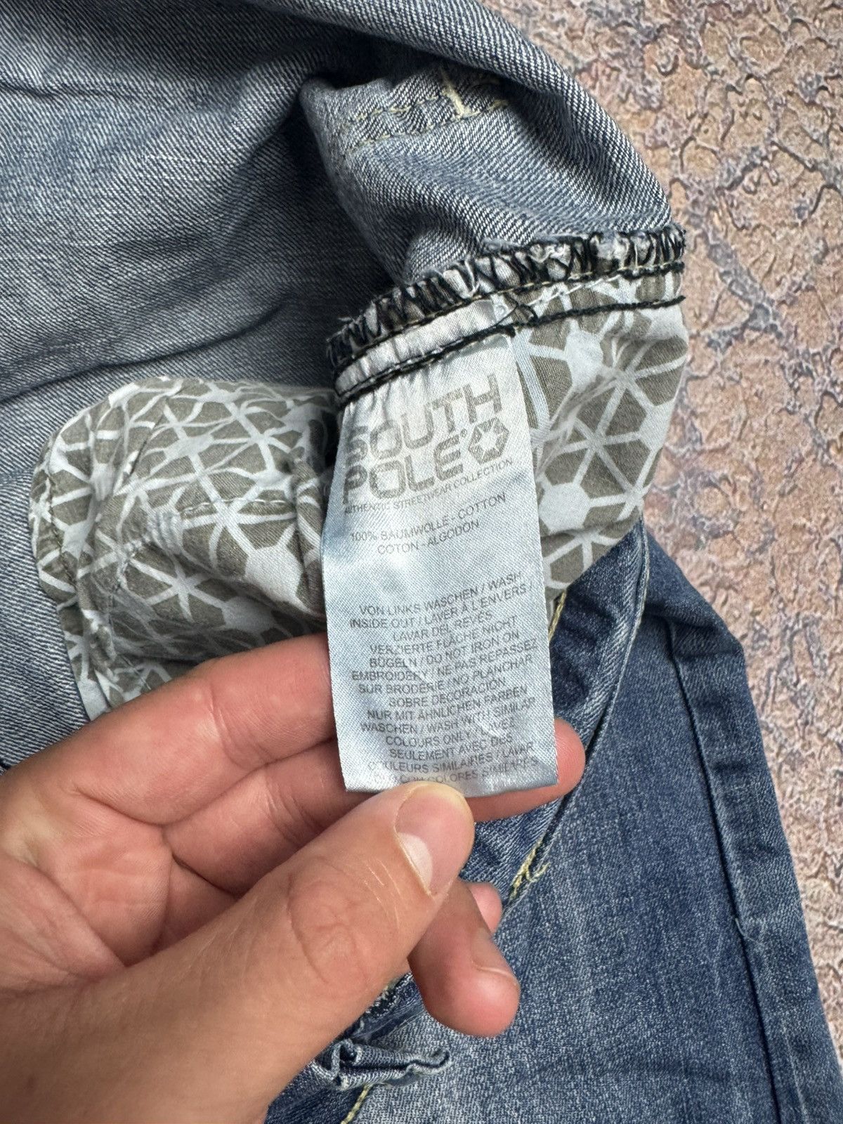 Southpole Southpole shorts, vintage hip hop baggy jeans, 90s size W 36 Size US 36 / EU 52 - 9 Thumbnail