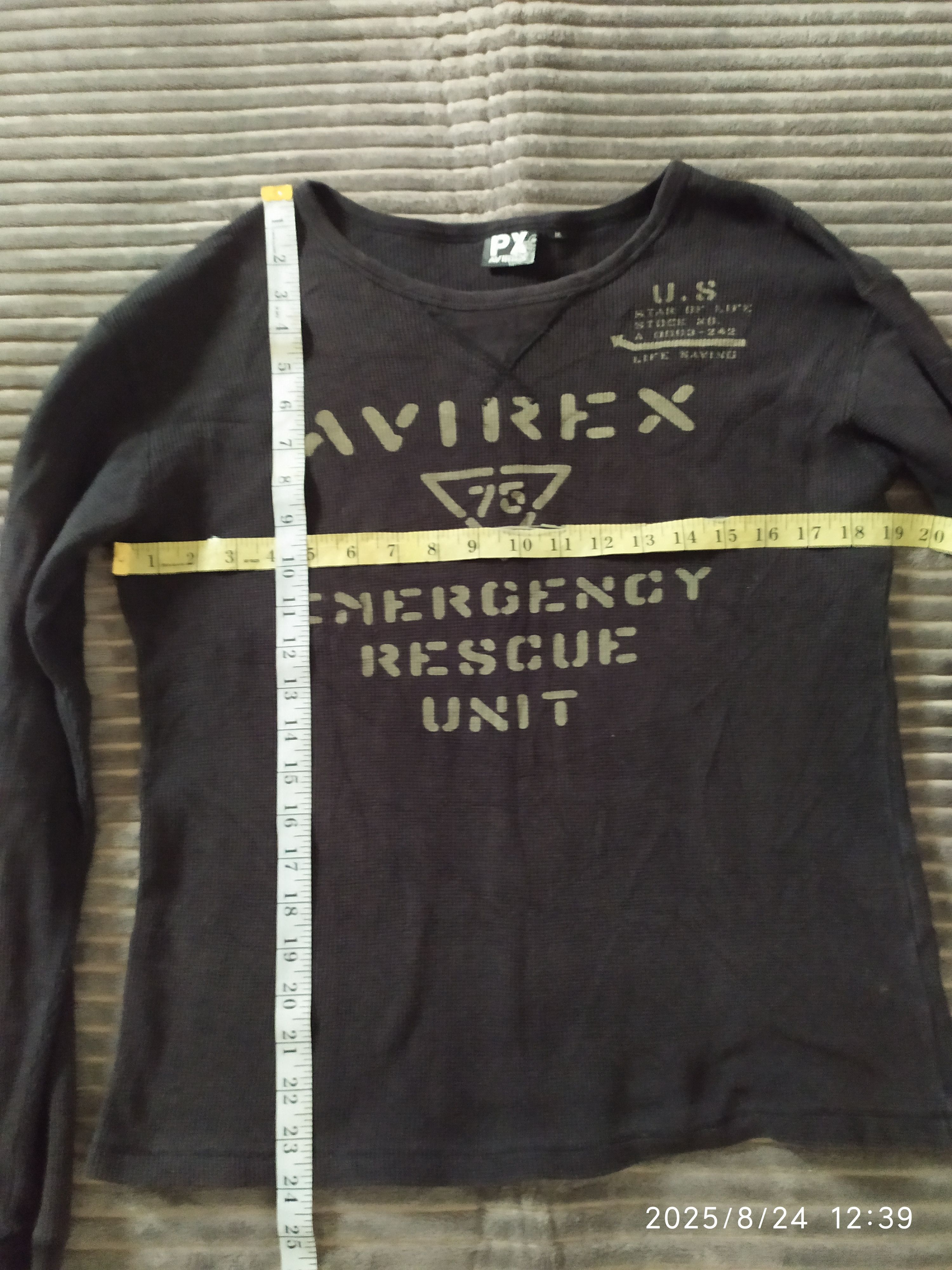 If Six Was Nine Vintage Y2K Avirex Long Sleeve Shirt Size US M / EU 48-50 / 2 - 9 Thumbnail