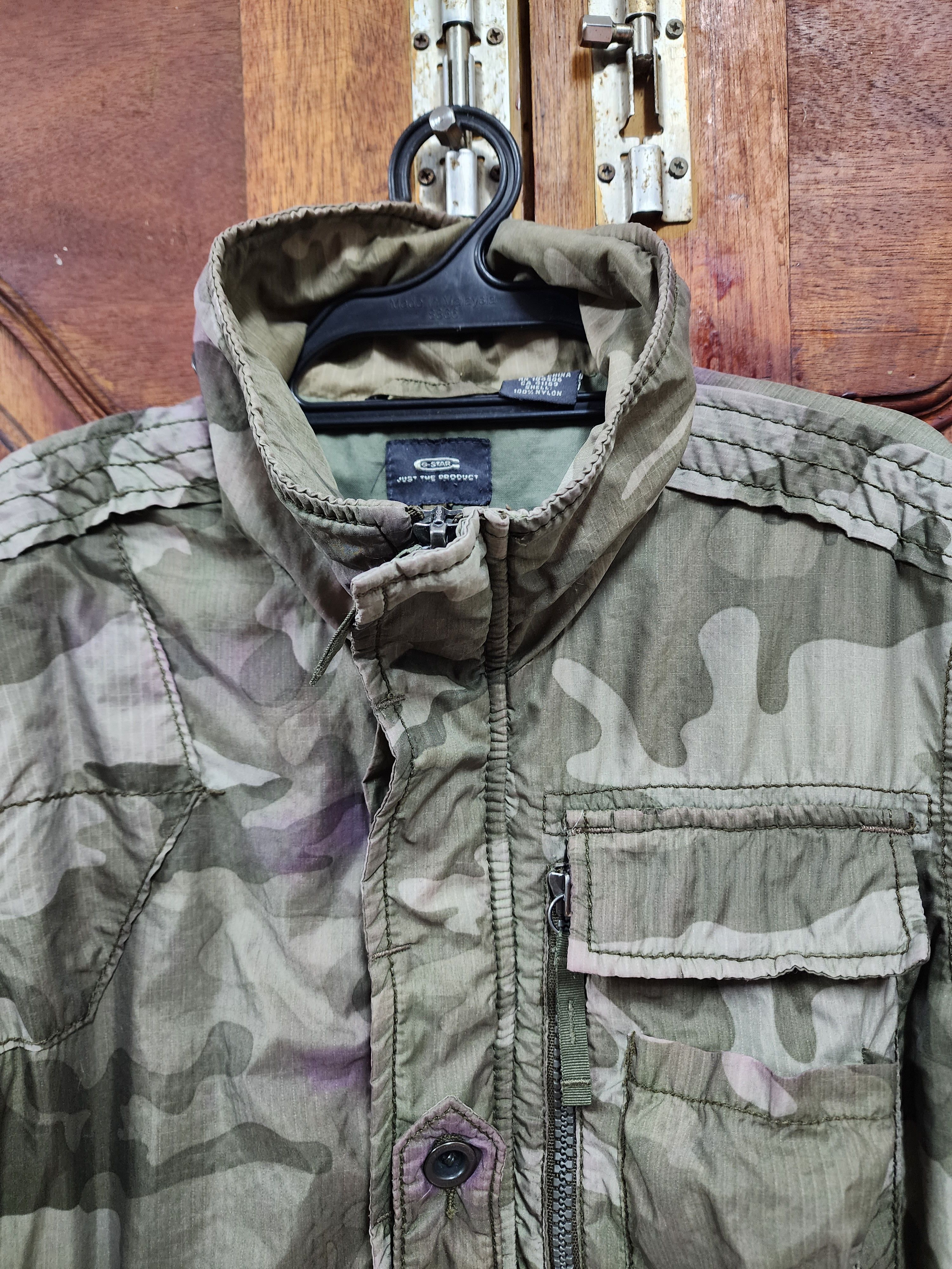 G-Star G-Star Raw Camouflage Military-style Jacket Size US M / EU 48-50 / 2 - 8 Thumbnail