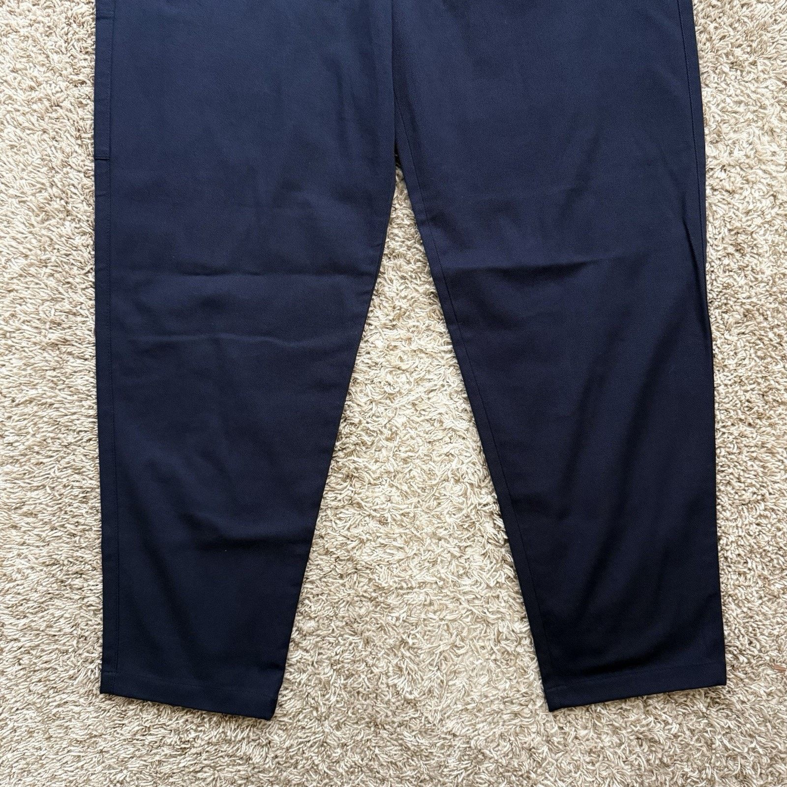 CLOSED CLOSED Navy Blue Tapered Cotton Officer Chino Dress Pants Size US 34 / EU 50 - 12 Thumbnail