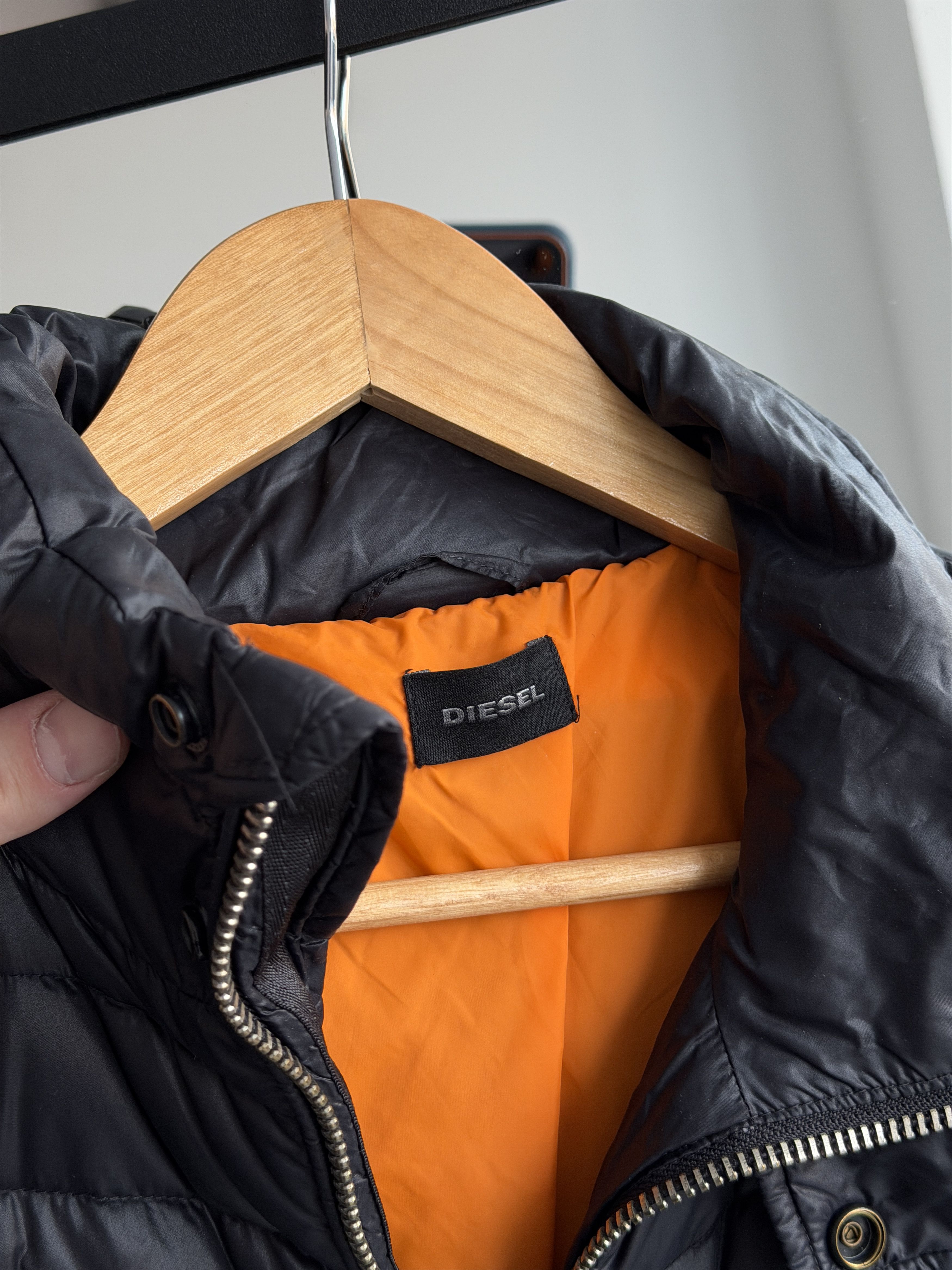 Diesel diesel vintage down jacket size M y2k black Size US M / EU 48-50 / 2 - 5 Thumbnail
