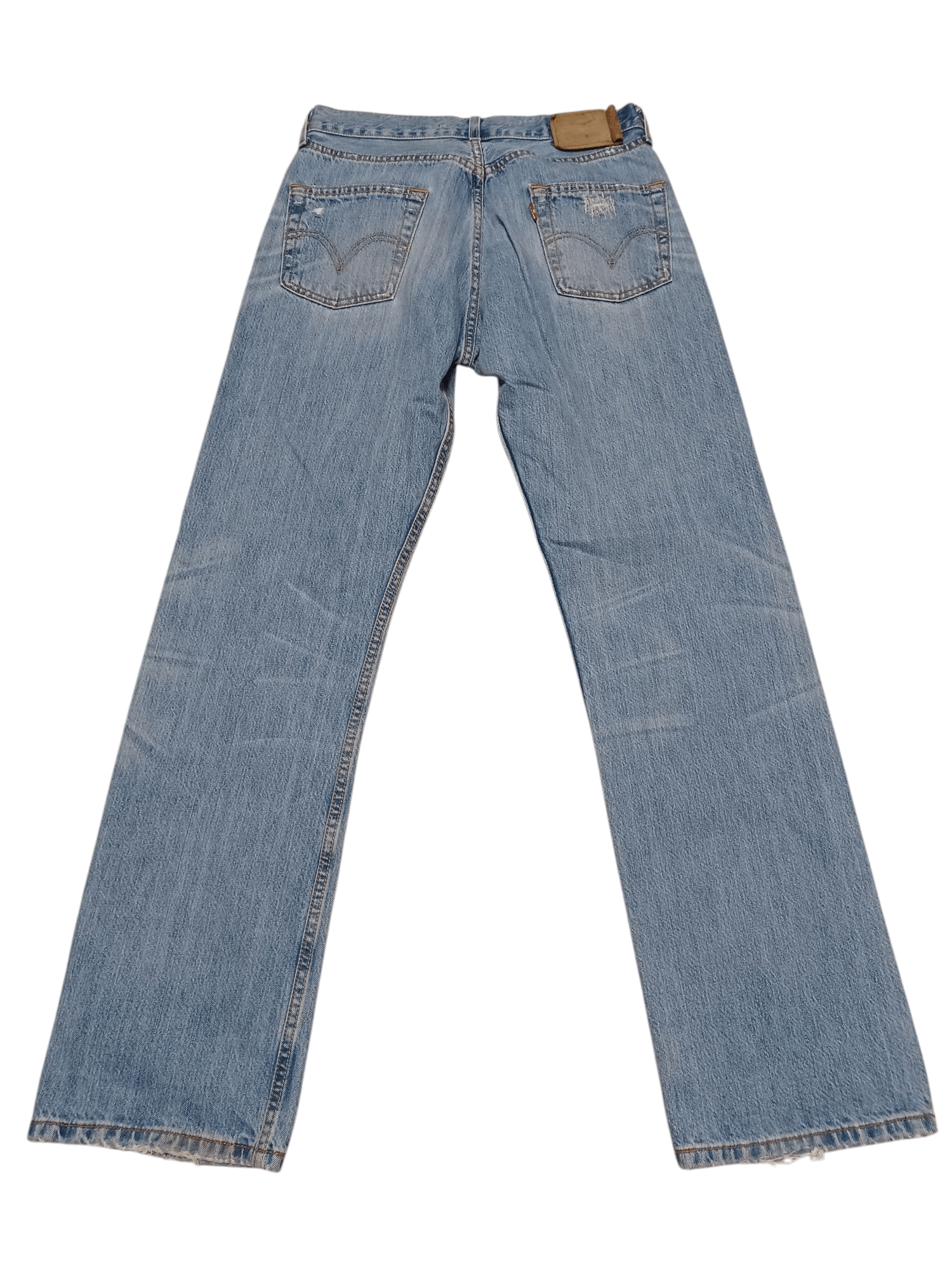Levi's Vintage Clothing LEVIS DISTRESSED VINTAGE MADE IN HUNGARY W30 L32 JEANS DENIM Size US 30 / EU 46 - 4 Thumbnail