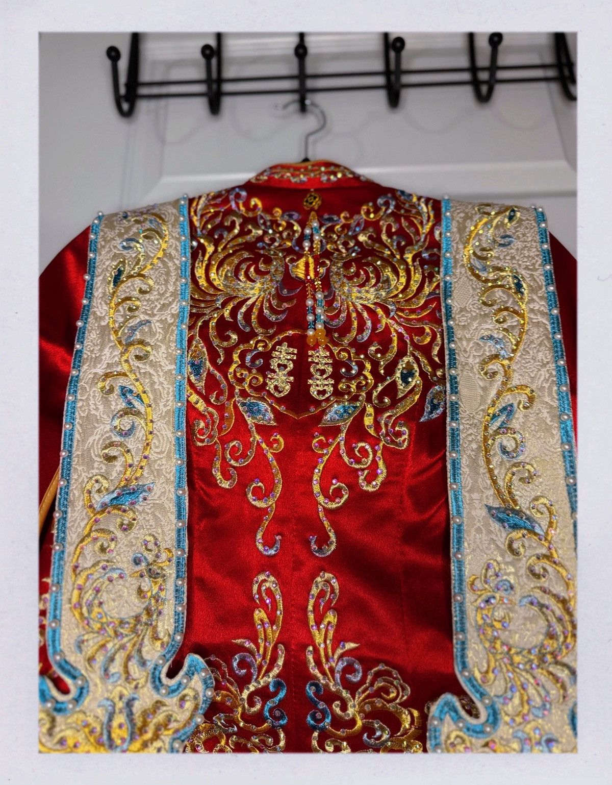 Other Luxurious Chinese Hanfu-Style Wedding Dress Set – Size XXL Size XXL / US 16-18 / IT 52-54 - 8 Thumbnail