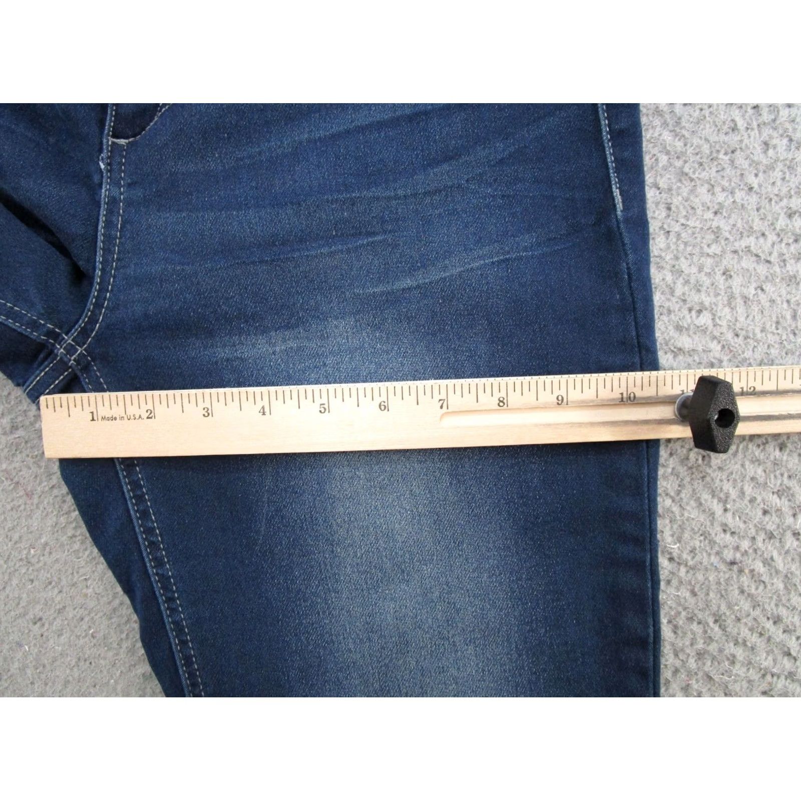 Vintage Maurices Denim Jeans Jeggings Size L Short Skinny Stretch Size 36" / US 14 / IT 50 - 7 Thumbnail