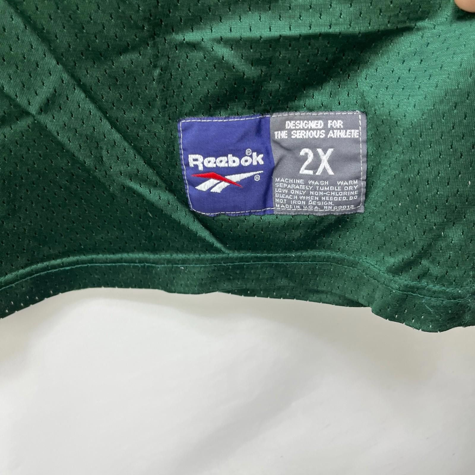 Designer Vintage 90s Green Bay Packers Reebok Reggie White Jersey 2XL Size ONE SIZE - 4 Thumbnail