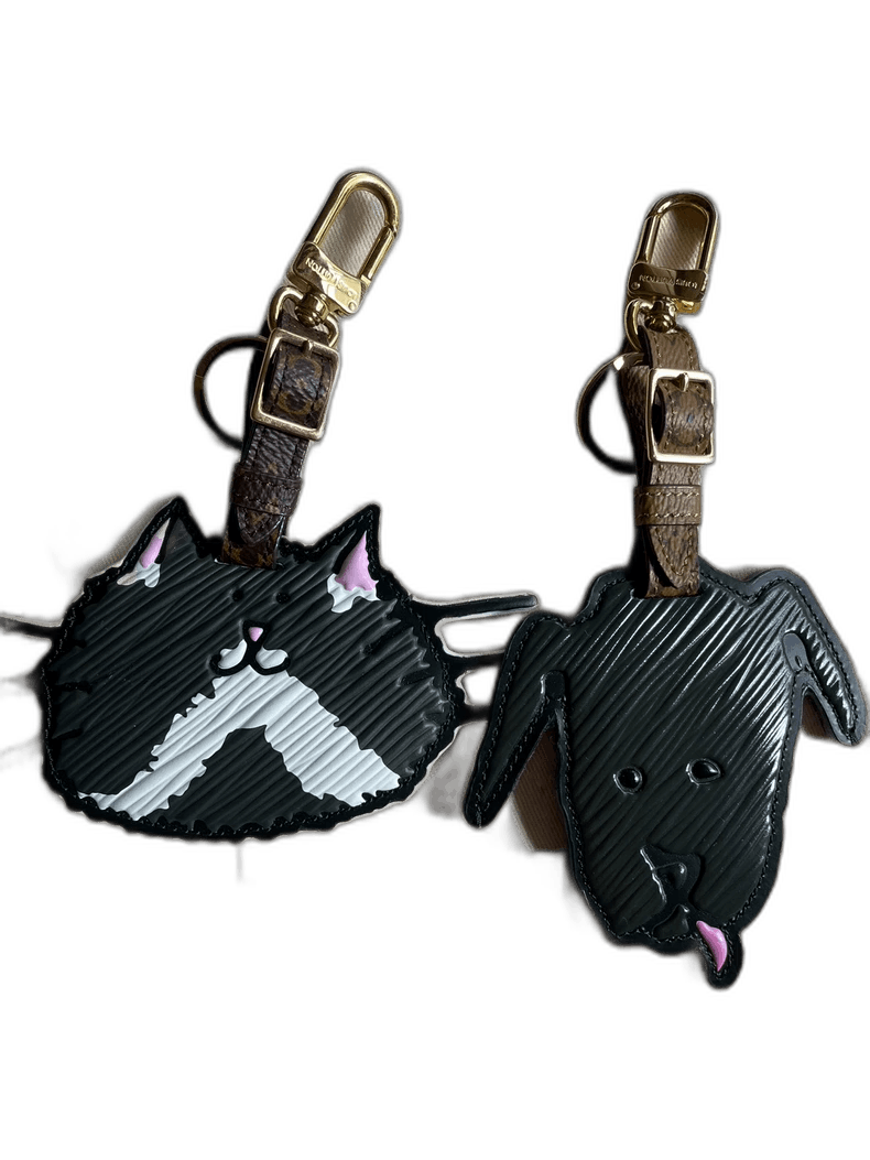 Louis Vuitton Cat and Dog Keychain for Louis Vuitton Size ONE SIZE - 1 Thumbnail