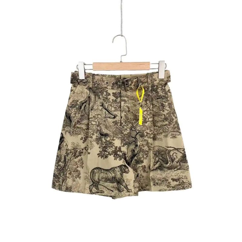 Dior Dior Multi-Color Cotton Skirt 0089 Size 28" / US 6 / IT 42 - 1 Thumbnail