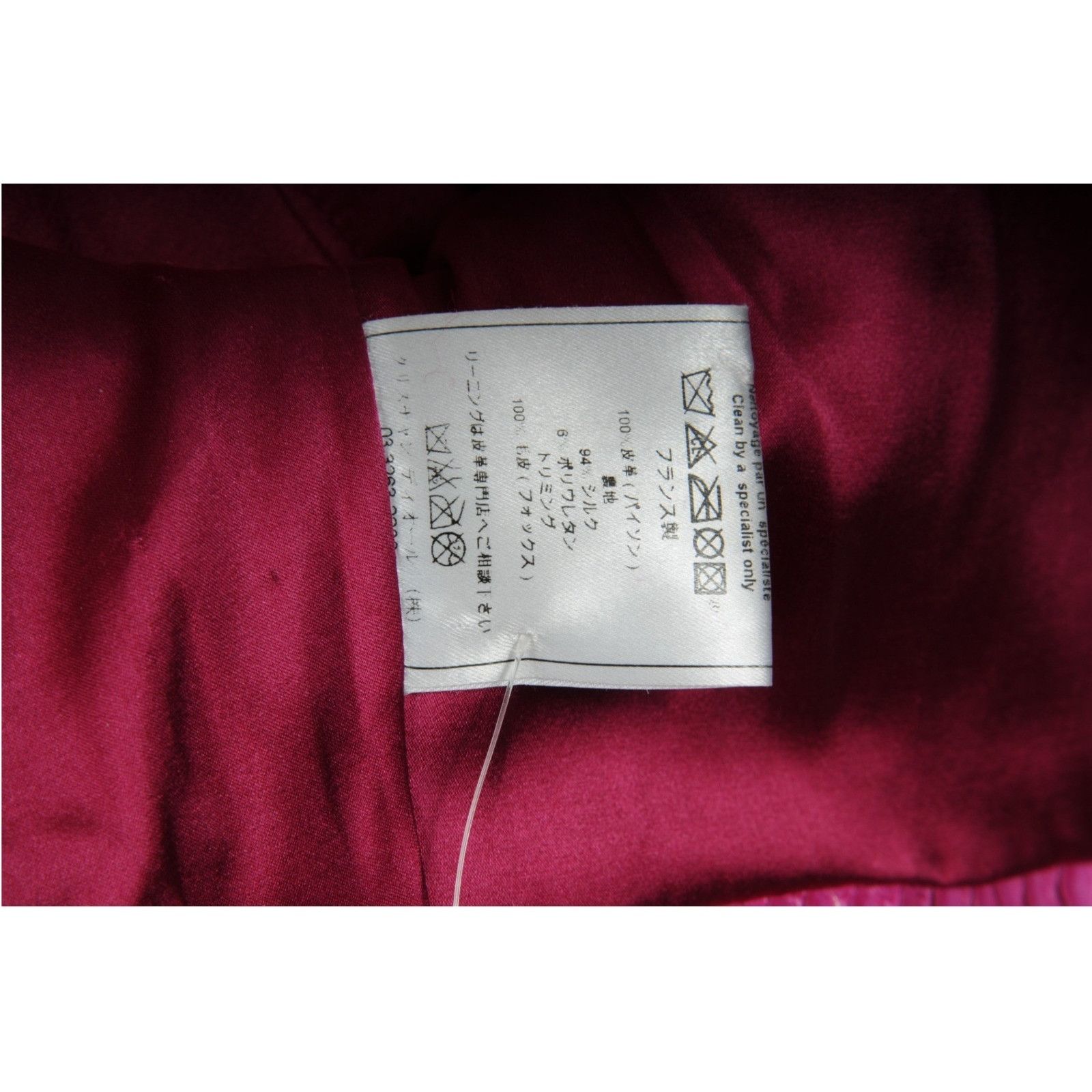 Dior John Galliano Spring 2004 Crop Biker Jacket Size S / US 4 / IT 40 - 18 Thumbnail