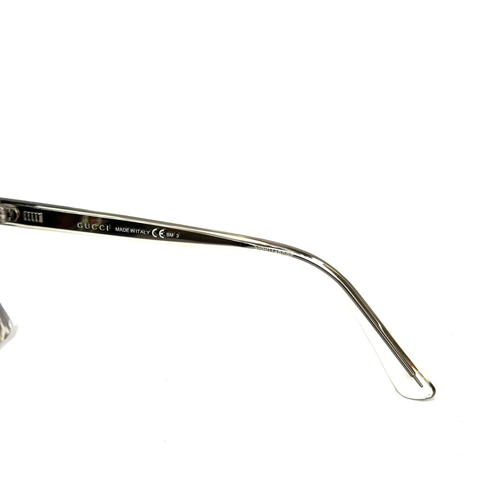 Gucci GUCCI GG3696S 3696 Crystal Brown Havana Mirrored Sunglasses Size ONE SIZE - 3 Thumbnail