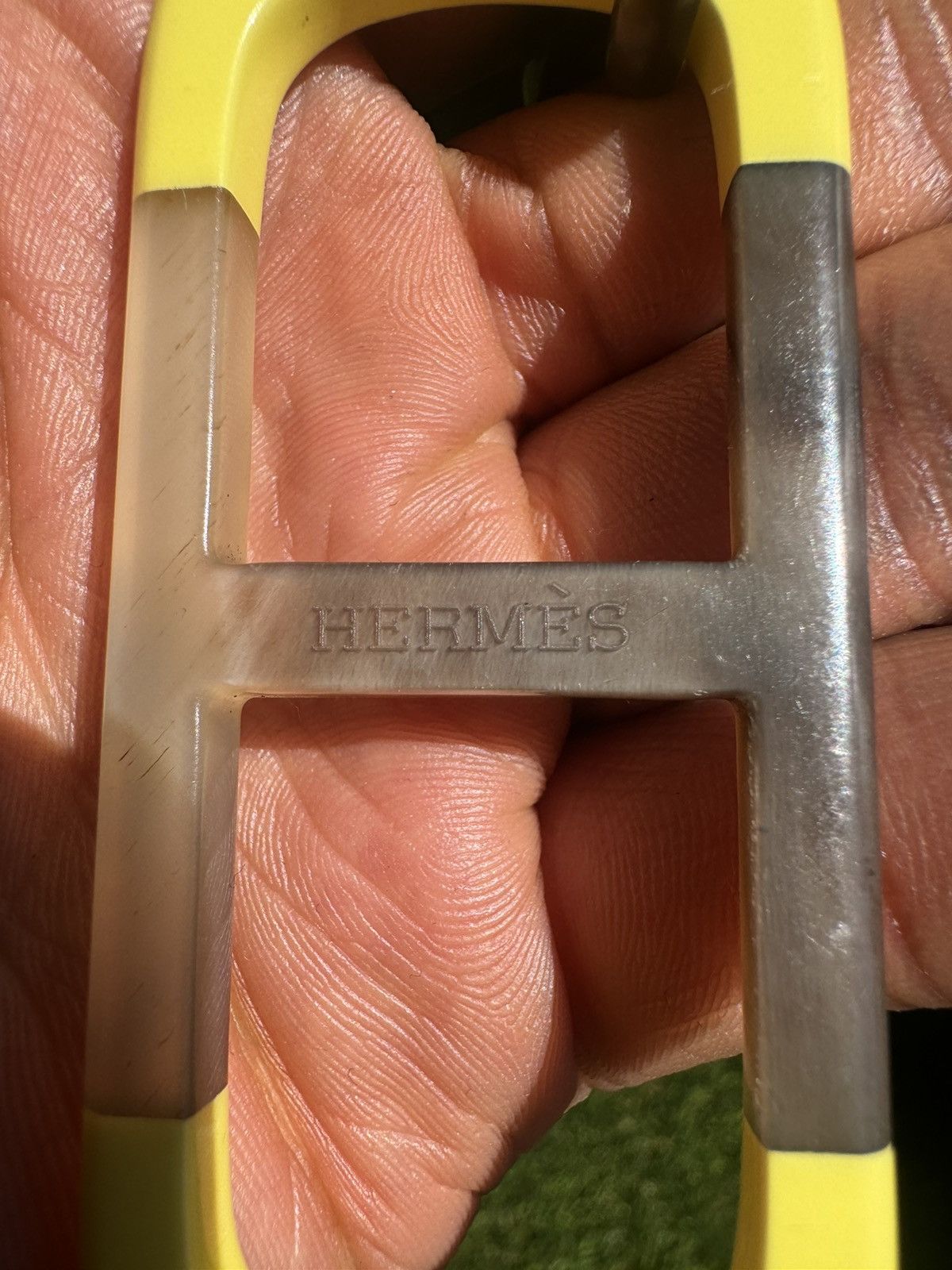 Hermes Hermes Buffalo Horn Link Necklace Size ONE SIZE - 2 Thumbnail