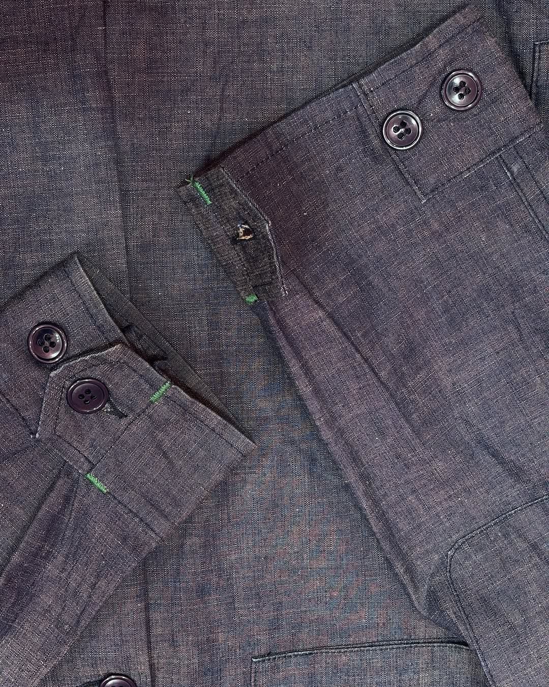 Japanese Brand Sassafras Denim Utility Multipocket Jacket Size US M / EU 48-50 / 2 - 10 Thumbnail