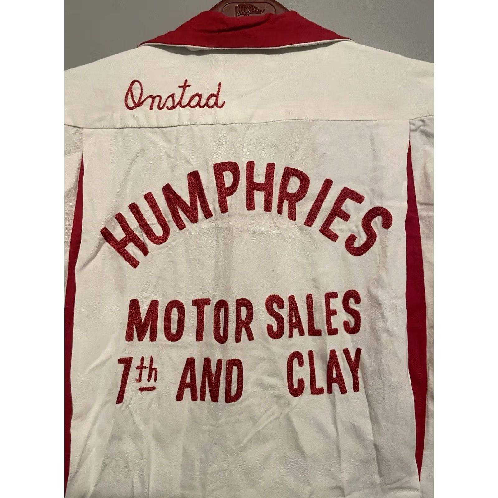 Vintage VINTAGE King Louie Bowling Shirt Mens M White 60s 70s Rockabilly Polycotton Humphries Motorsales A508 Size US M / EU 48-50 / 2 - 2 Thumbnail