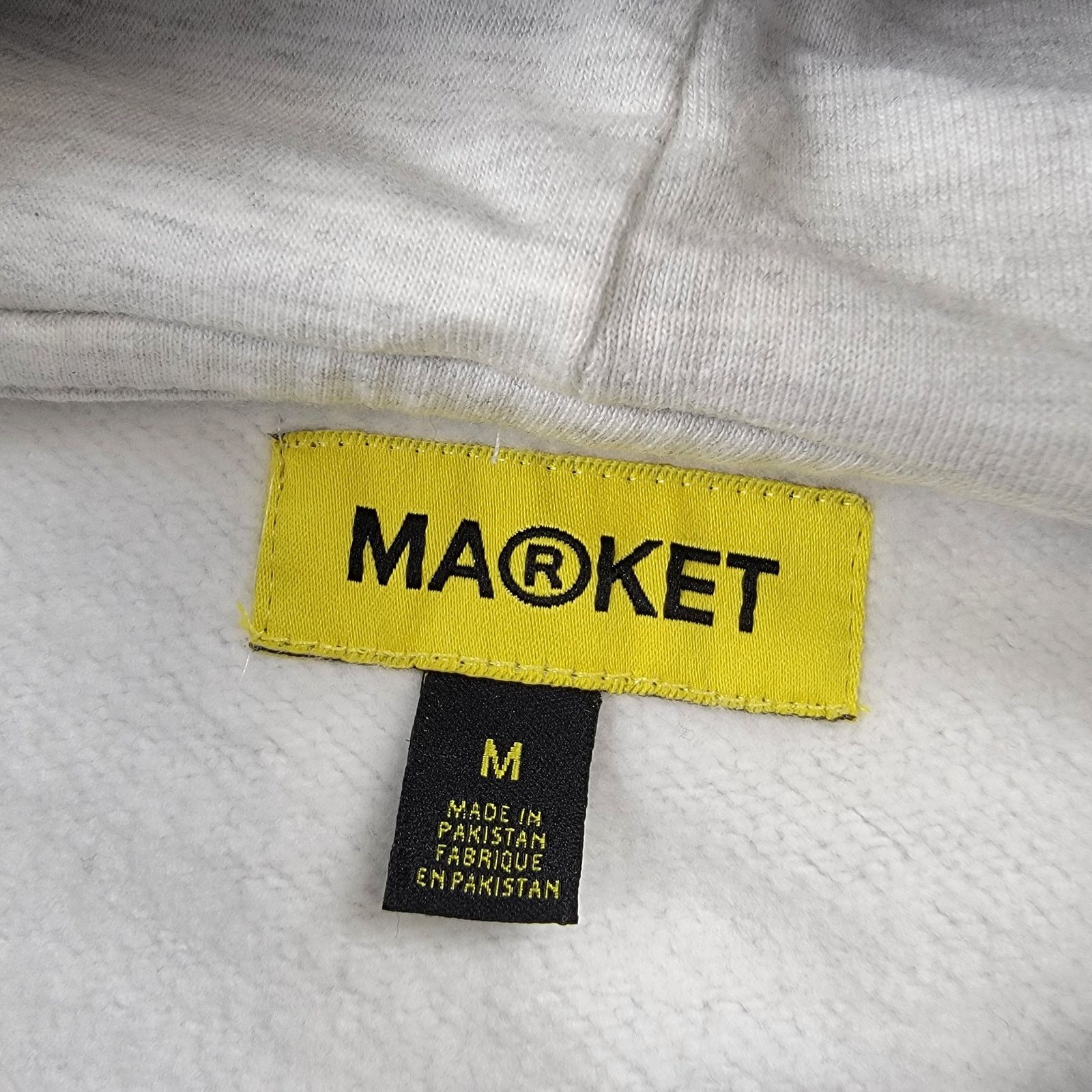 Market Market Studios Pixelated Logo Hoodie Sz M (658-659) Size US M / EU 48-50 / 2 - 5 Thumbnail