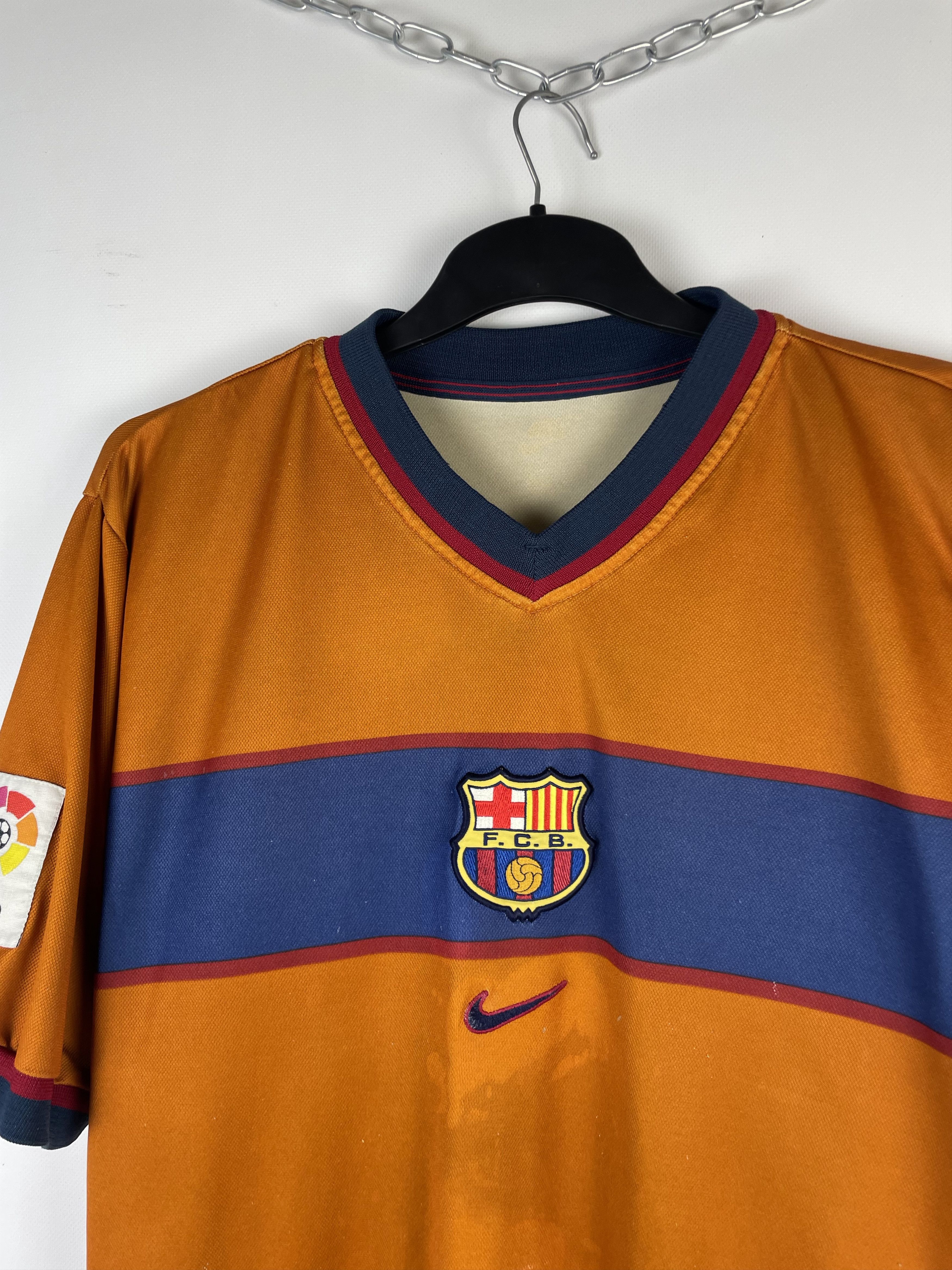Nike Vintage Nike FC Barcelona T-shirt soccer jersey Size US XL / EU 56 / 4 - 3 Thumbnail