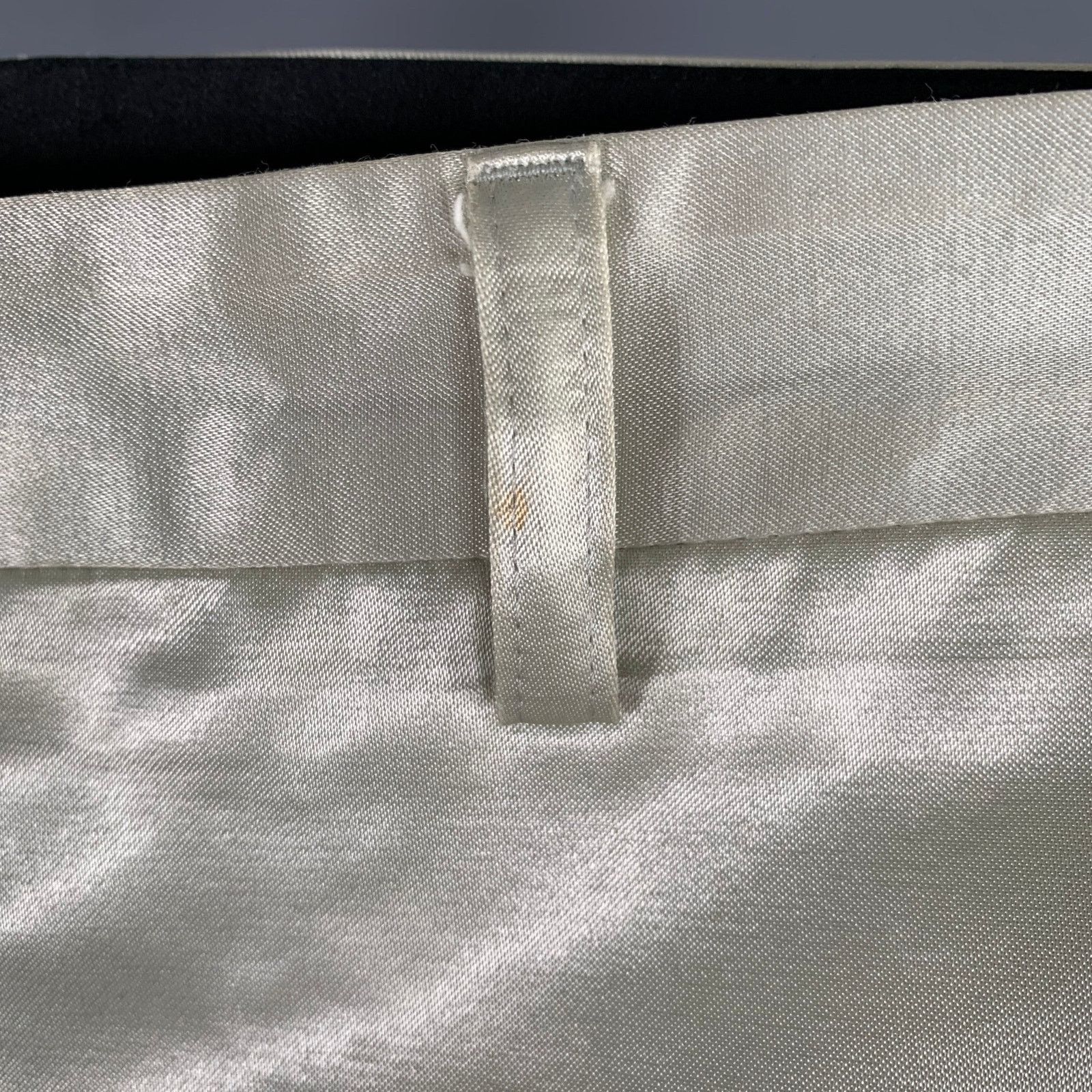 agnes b. AGNÈS B. Size 33 Ivory Cotton Viscose Dress Pants Size US 33 - 4 Thumbnail