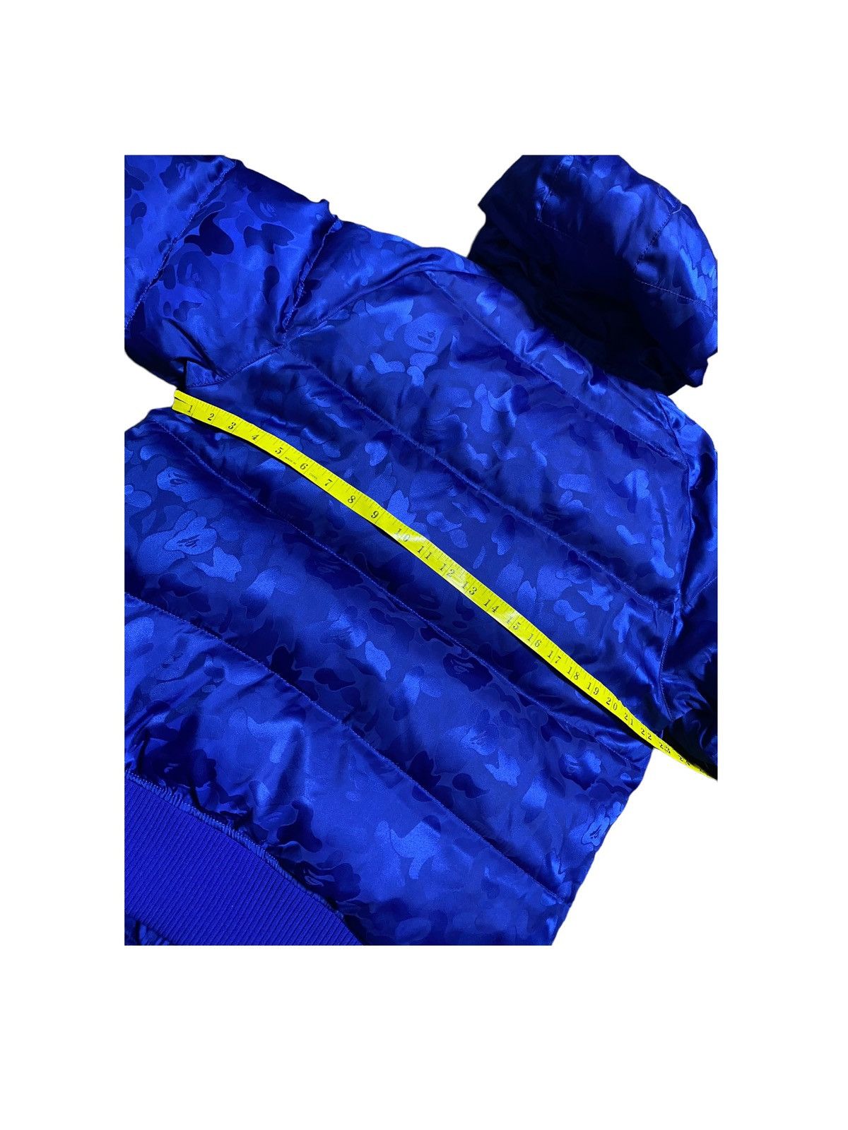 Bape Jacquard Camo Hoodie Down Jacket Size US XL / EU 56 / 4 - 3 Thumbnail