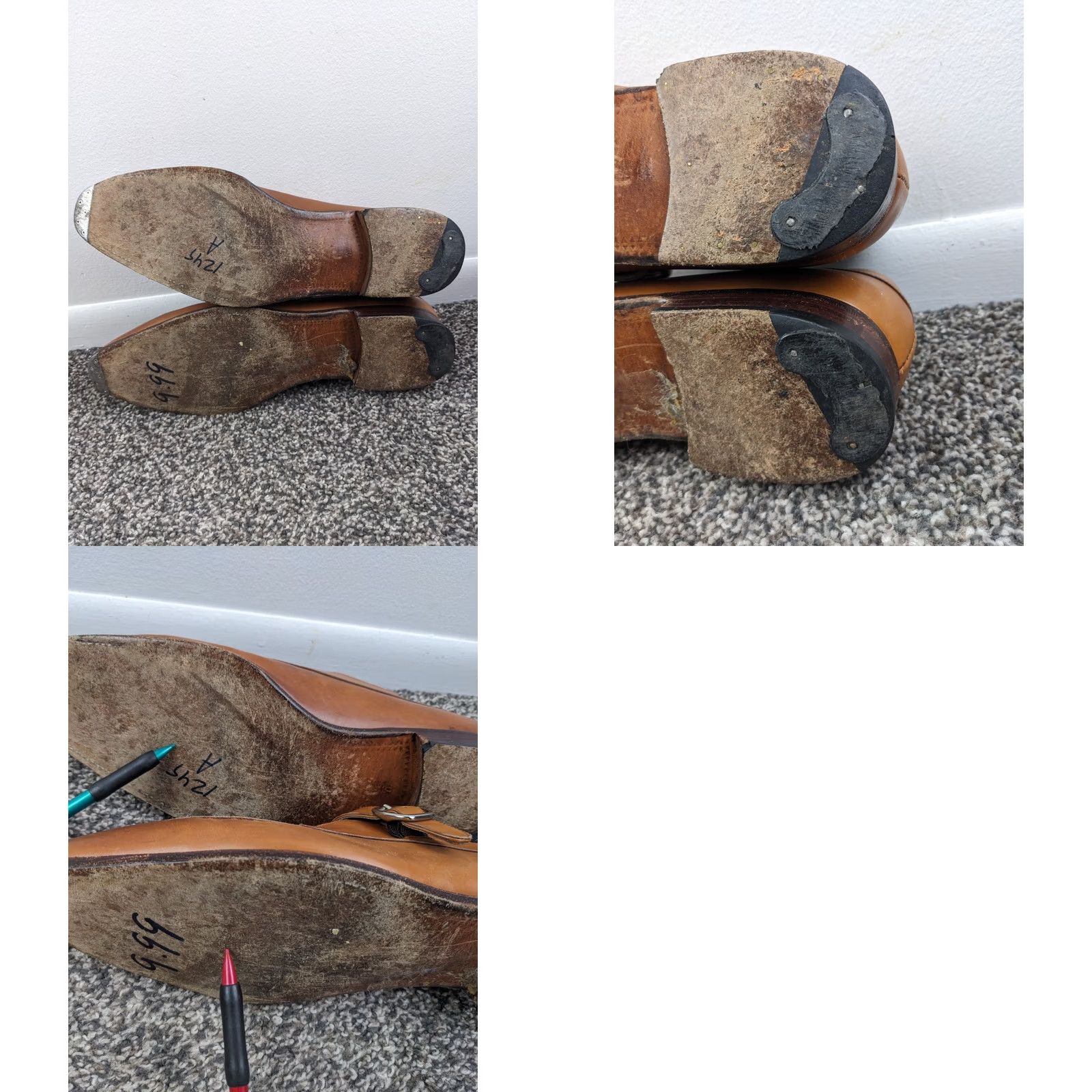 Carmina Carmina Dress Monk Strap Loafers Mens 11.5 Simpson  display picture 1