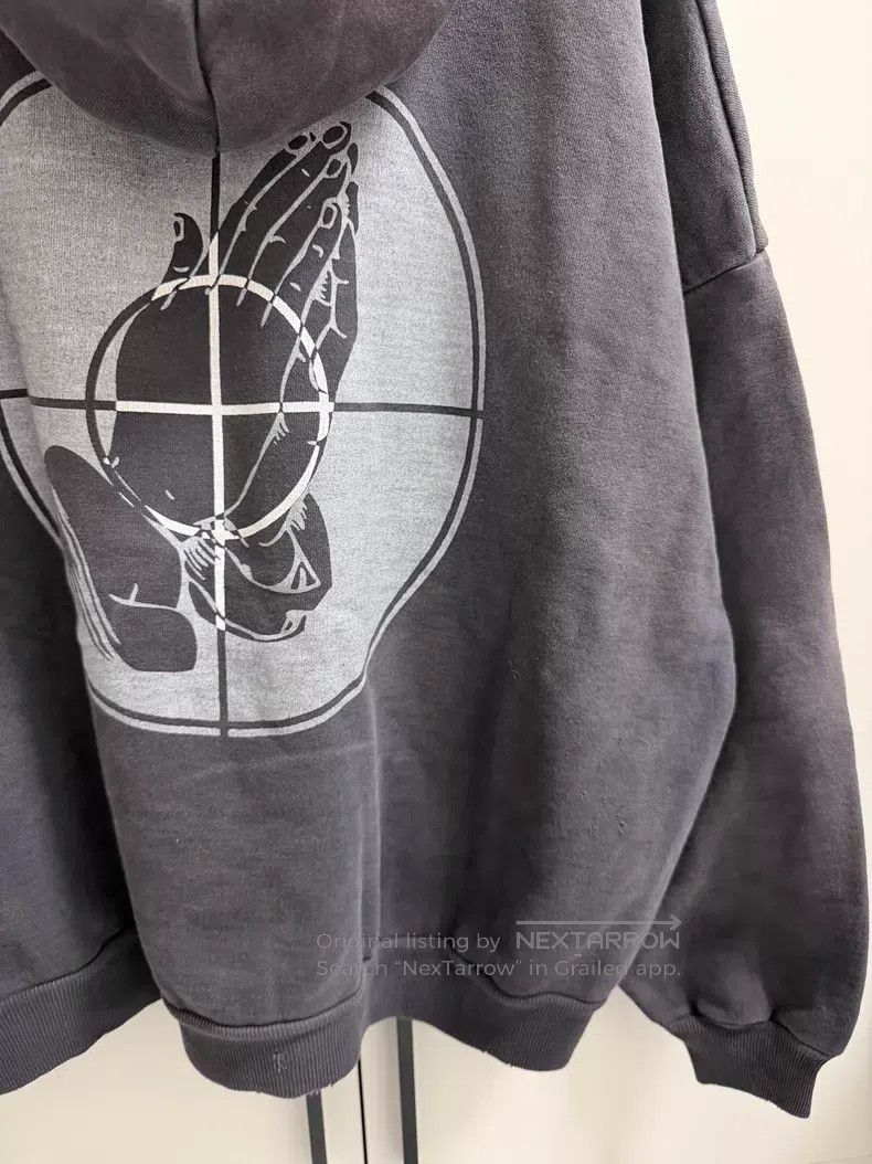 Saint Michael Saint Michael Joint prayer crosshair hoodie Size US S / EU 44-46 / 1 - 7 Thumbnail