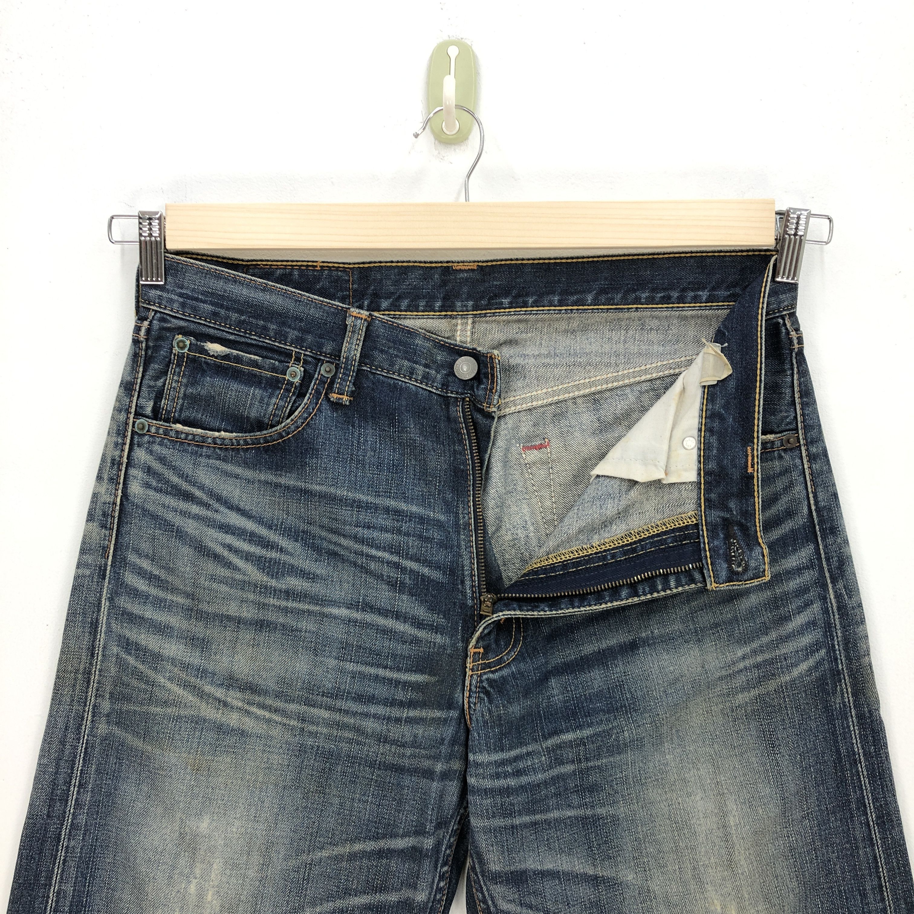 Levi's Vintage Levis Dark Blue Jeans Levis 703 Denim Pants Size US 32 / EU 48 - 6 Thumbnail