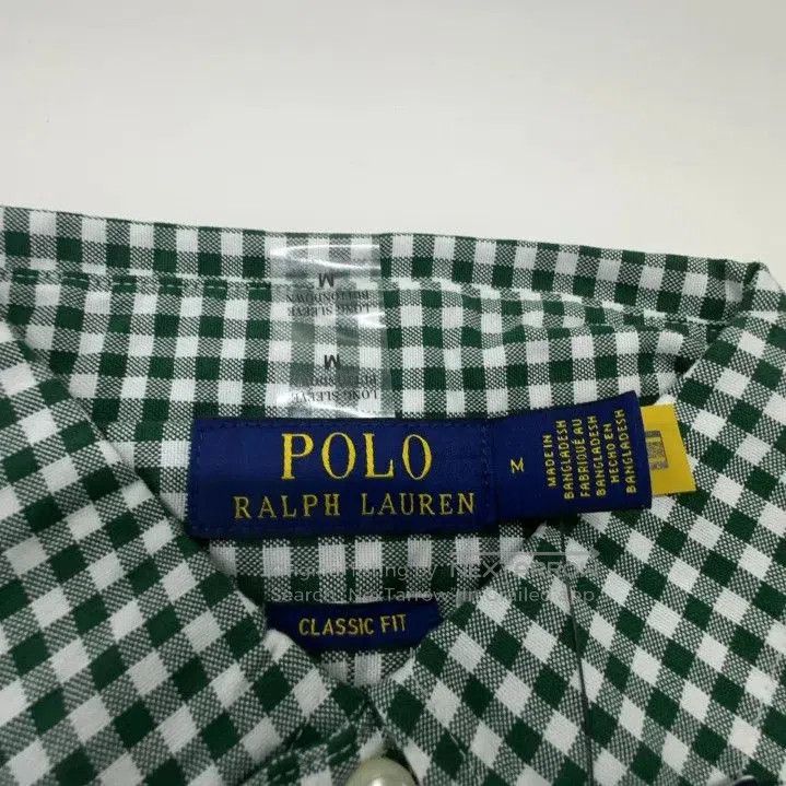 Polo Ralph Lauren Polo Ralph Lauren Men's Classic Check Oxford Shirt. Size US M / EU 48-50 / 2 - 4 Thumbnail