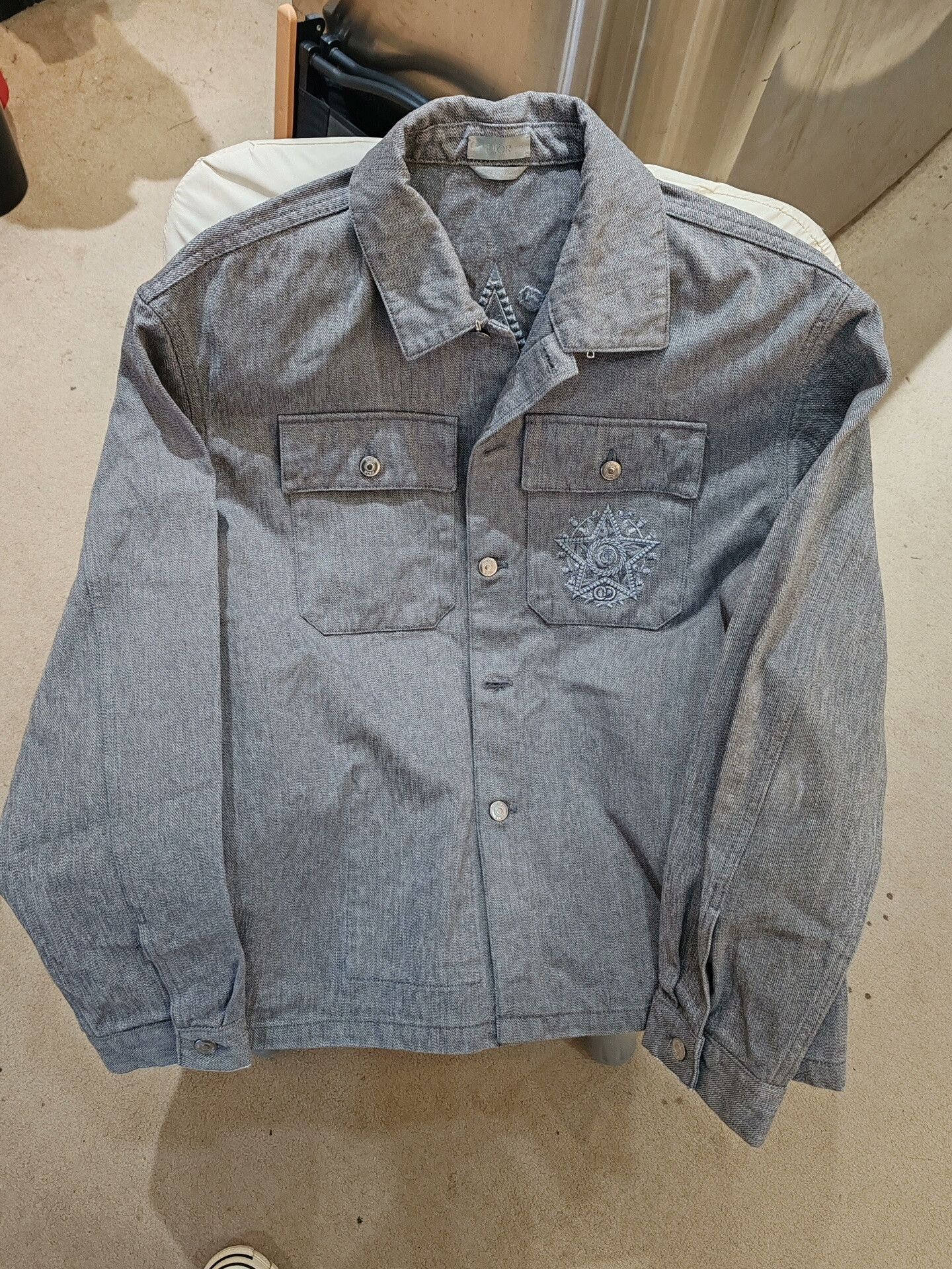 Dior Dior Men's Denim Jacket 52 Made in Japan Size US XL / EU 56 / 4 - 1 Thumbnail