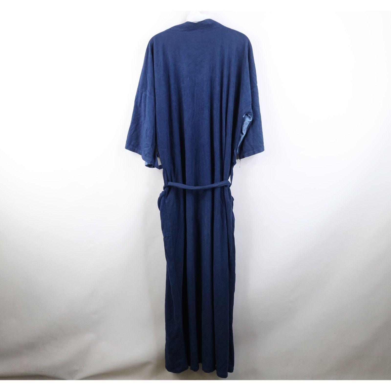Vintage Vintage 70s Streetwear Striped Velour Belted Bath Robe Size US L / EU 52-54 / 3 - 14 Thumbnail