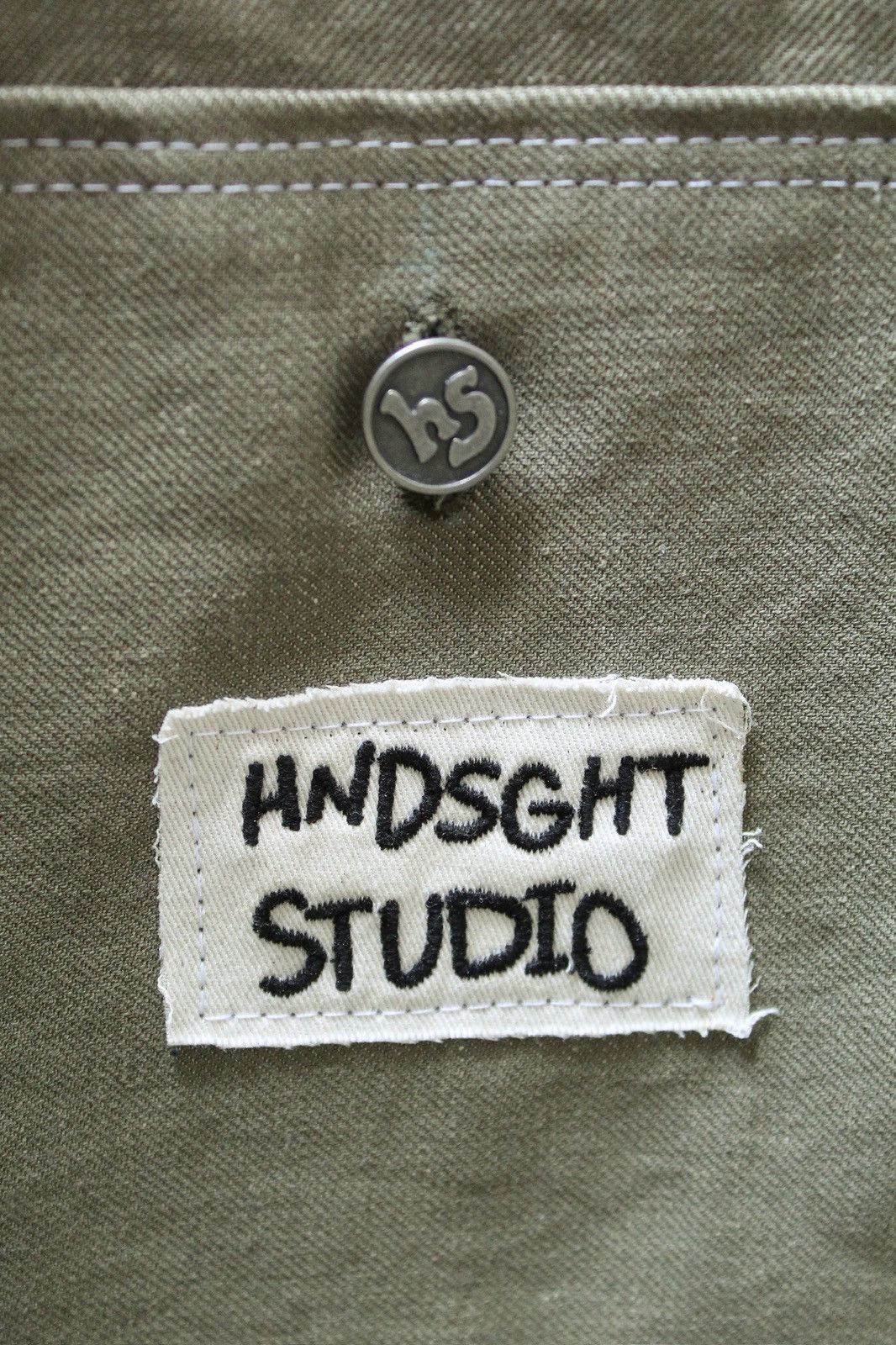 Japanese Brand Hndsght Studio Denim Patchwork Bag Size ONE SIZE - 4 Thumbnail