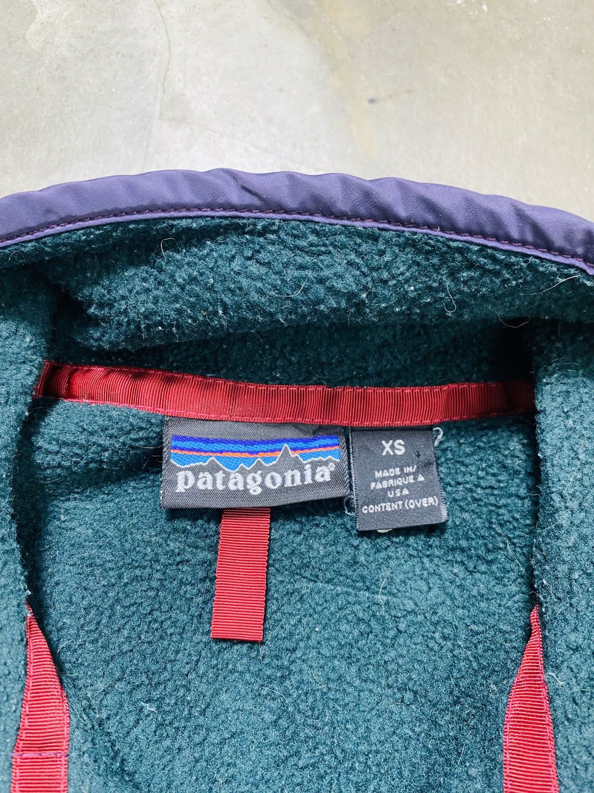 Patagonia Vintage Patagonia Half Button-Tap Fleece Jacket Size US S / EU 44-46 / 1 - 9 Thumbnail