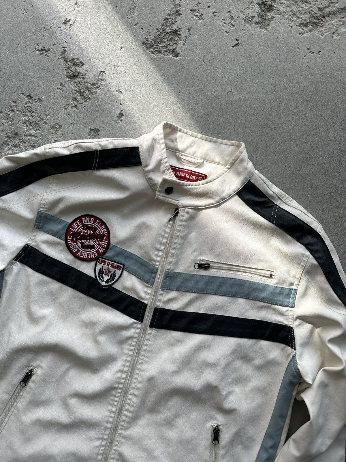 Vintage Vintage NASCAR Racing Leather Jacket Size US L / EU 52-54 / 3 - 4 Thumbnail