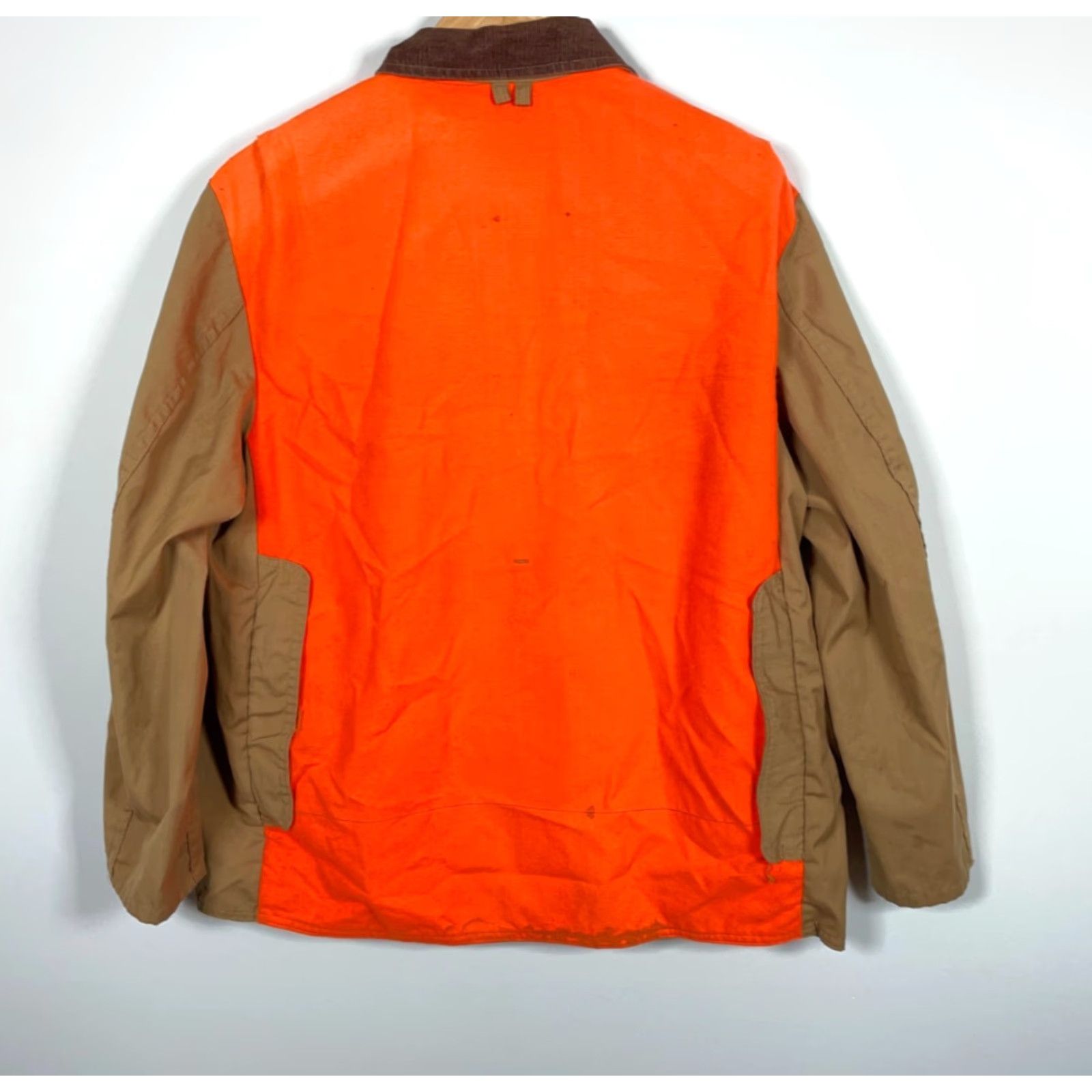 Vintage Vintage Yes K-mart 80s Hunting Shirt Jacket Men’s Large Brown Blaze Orange Corduroy Collar Size US M / EU 48-50 / 2 - 2 Thumbnail
