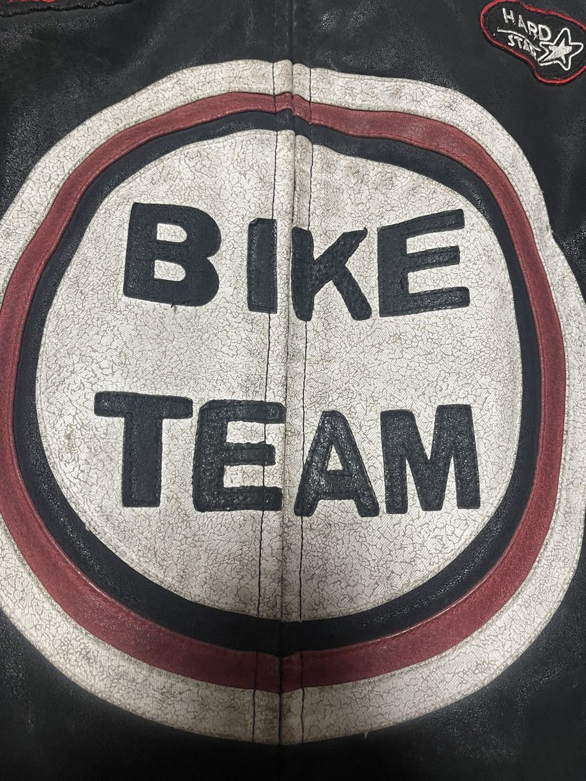 Japanese Brand Vintage Racing Moto Leather Jacket Bike Team size XL Size US XL / EU 56 / 4 - 9 Thumbnail