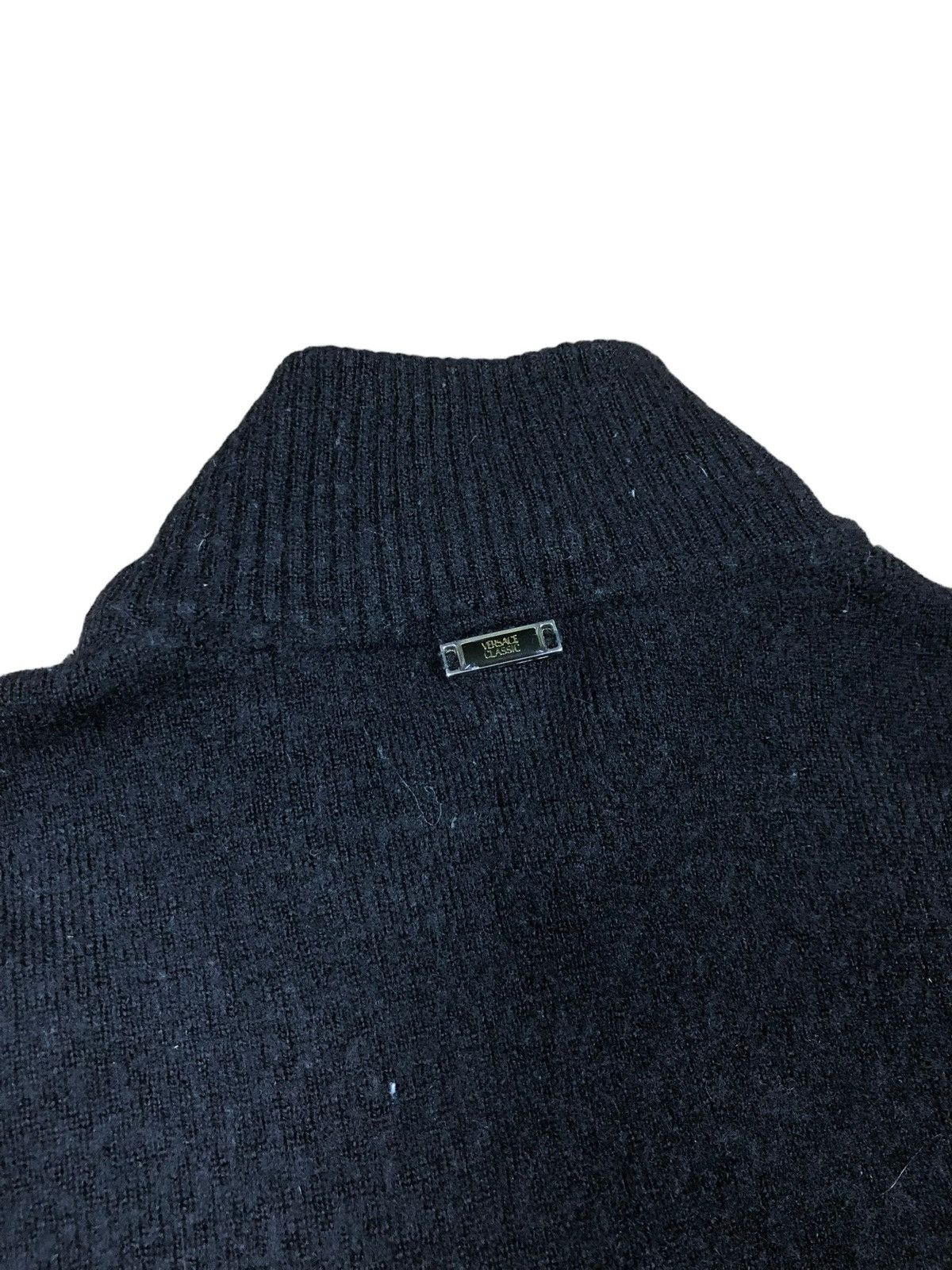 Versace × Vintage Vintage Versace Classic Bondage Turtleneck Size S / US 4 / IT 40 - 5 Thumbnail