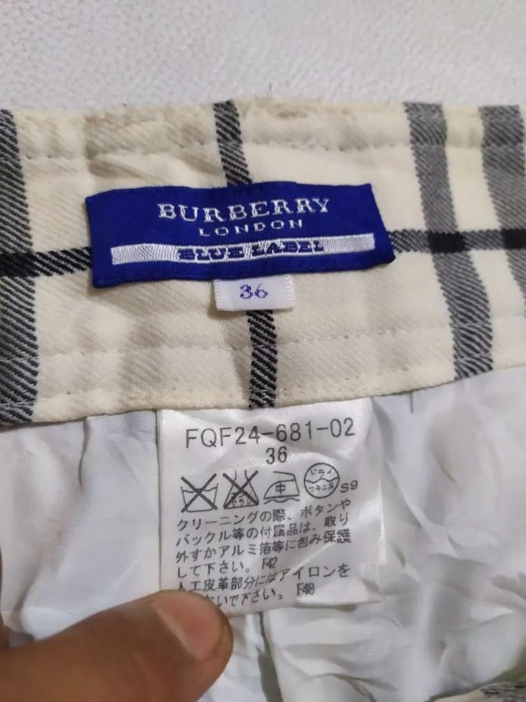 Burberry Burberry Nova Check Pants Blue Label Size 25" / US 0 / IT 36 - 14 Thumbnail