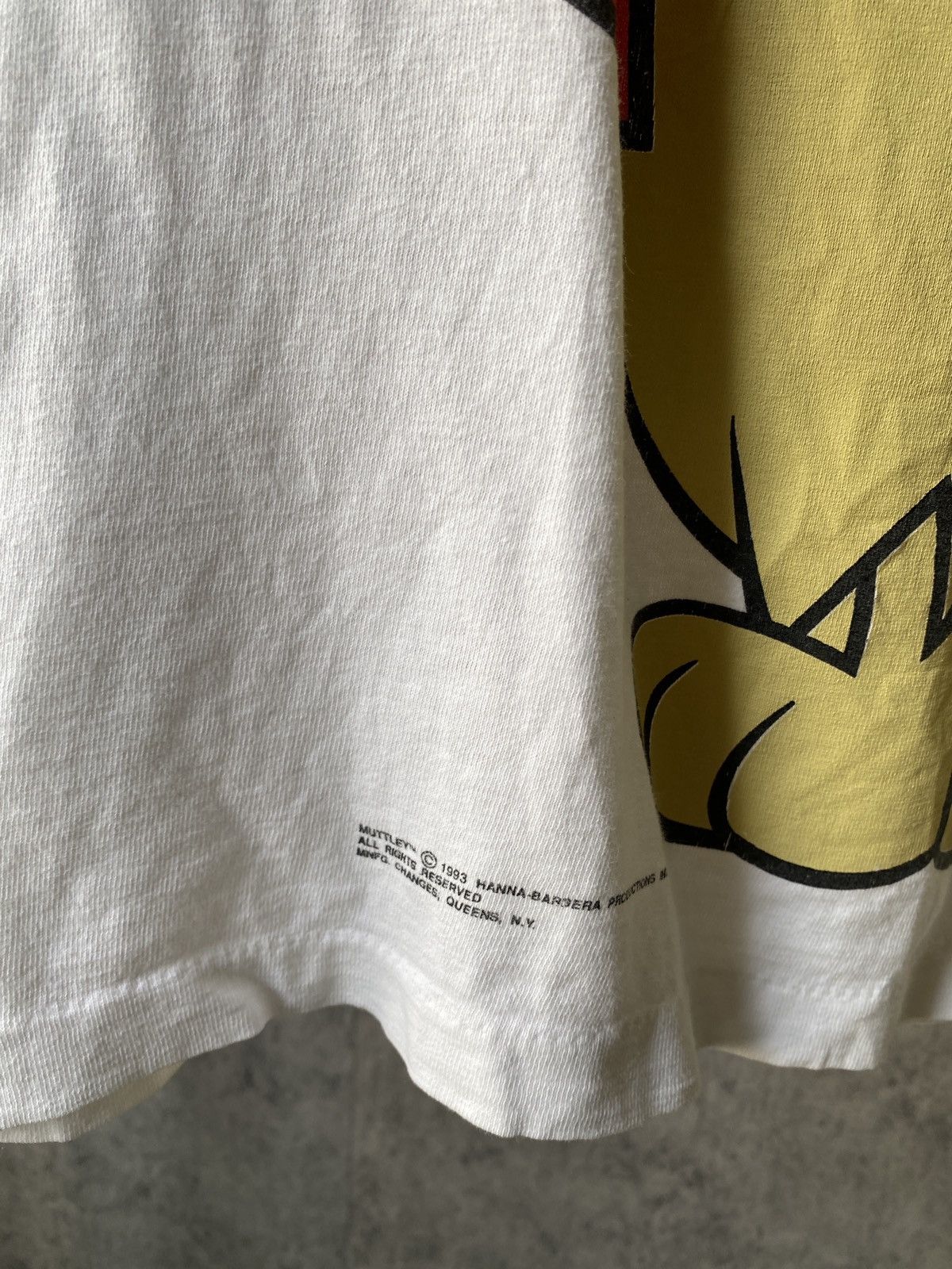 Vintage Vintage 90s Hanna Barbara Wackey Races Mirror Print Tee Size US M / EU 48-50 / 2 - 6 Thumbnail