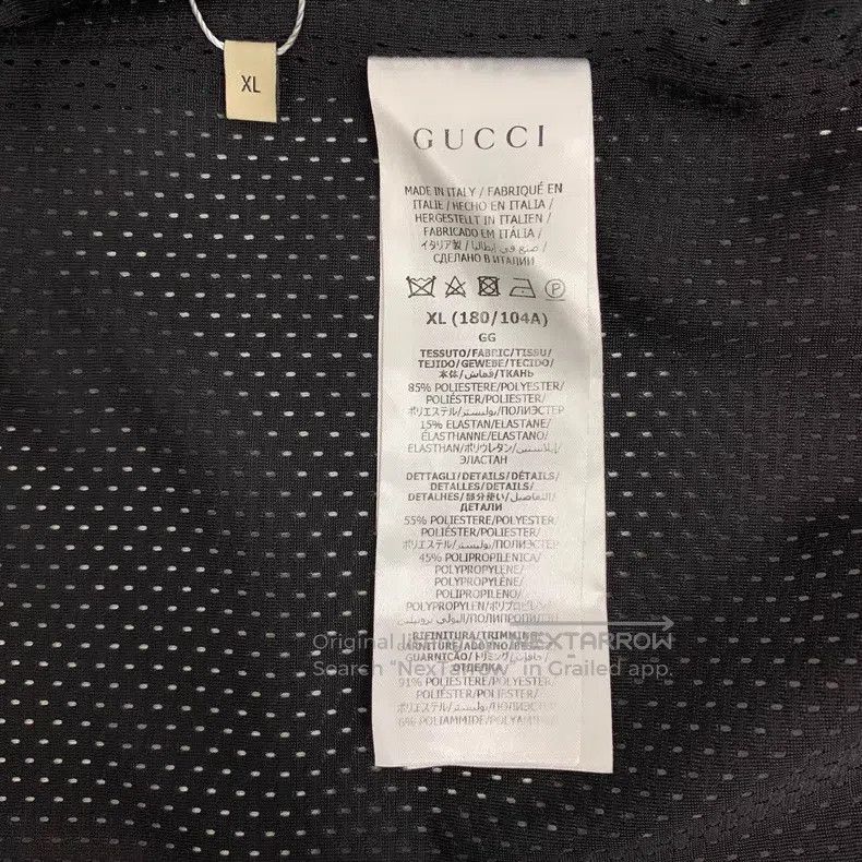 Gucci Gucci 24 black logo jacquard full print hooded zipper long Size US XL / EU 56 / 4 - 6 Thumbnail