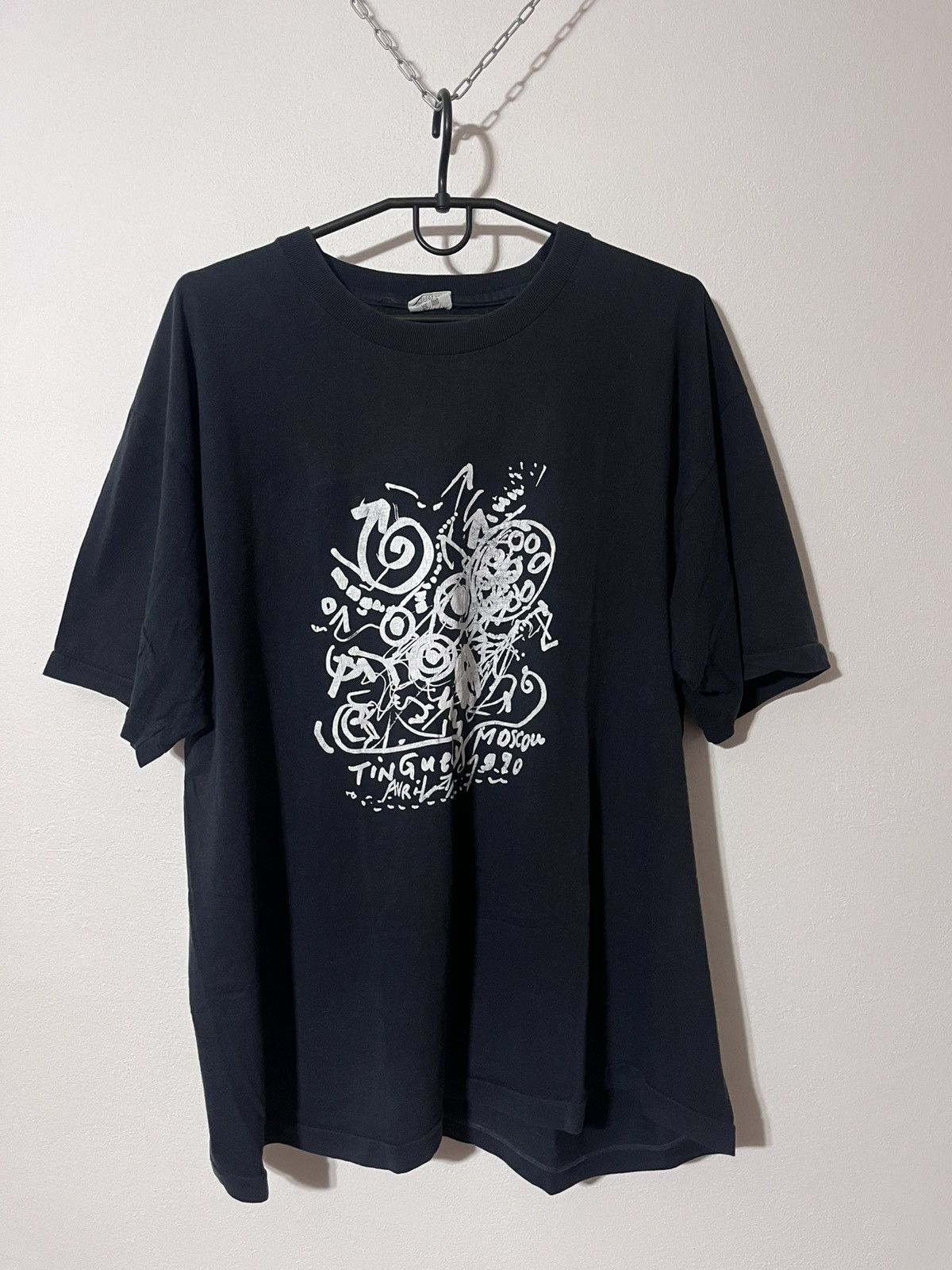 Other Jean Tinguely Moscow 1990 Art Exhibition Tee Size US L / EU 52-54 / 3 - 1 Thumbnail